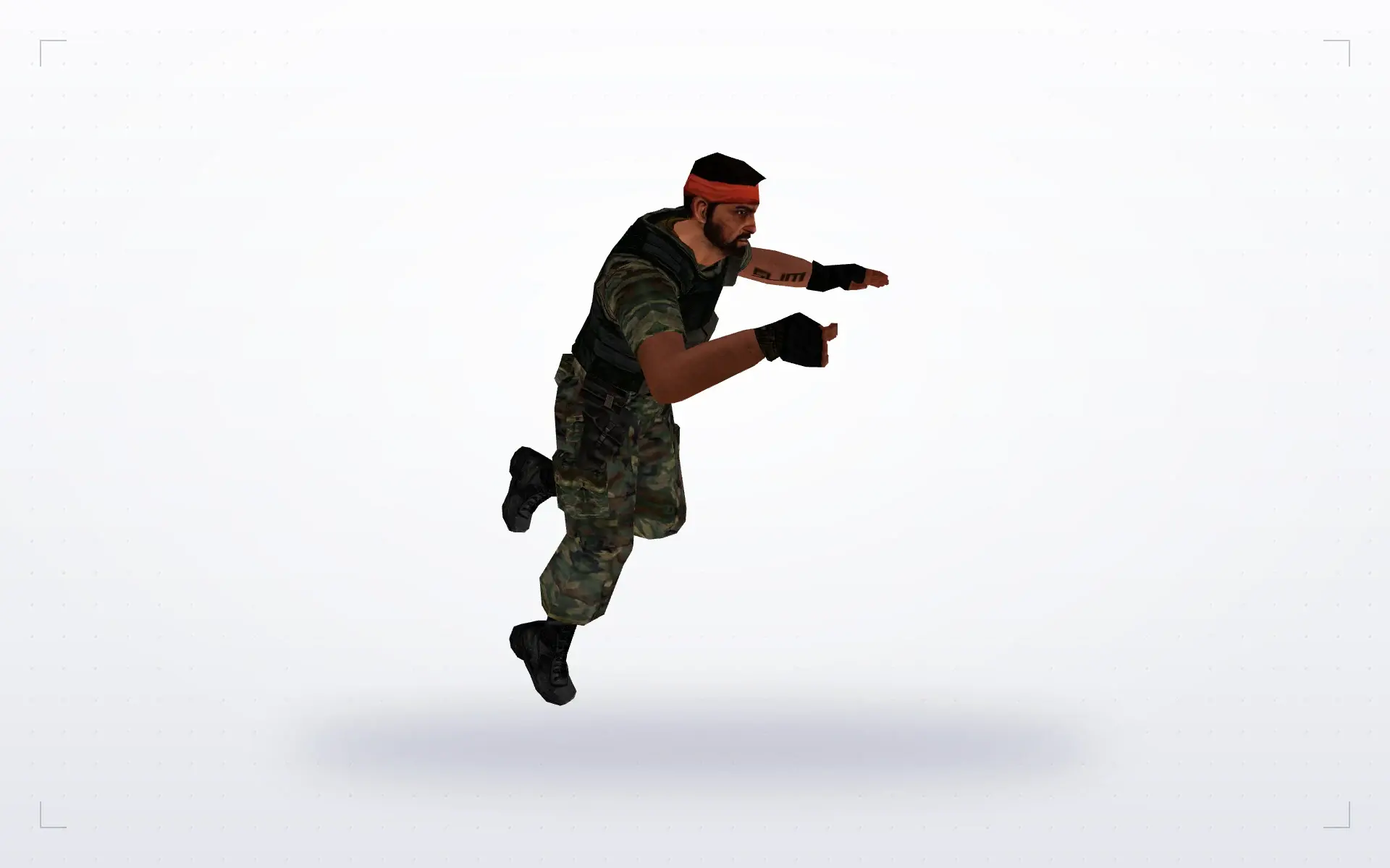 Terrorists in Forest Camo — guerilla