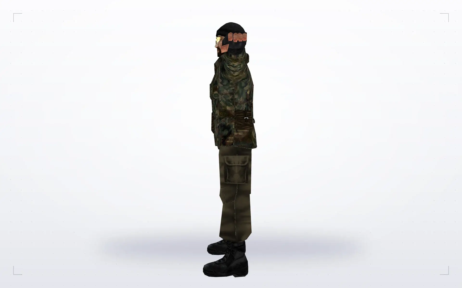 Terrorists in Forest Camo — side