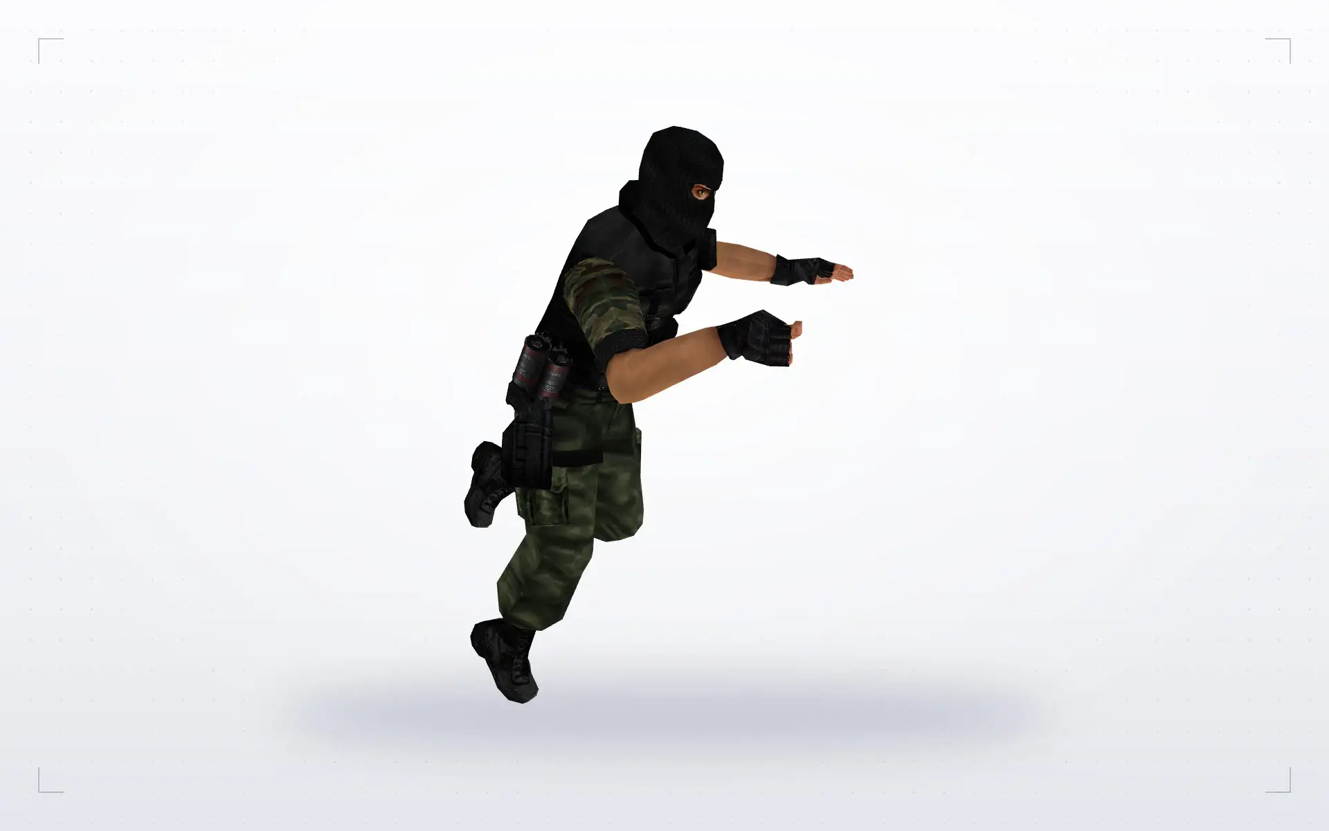 Terrorists in Forest Camo — terror