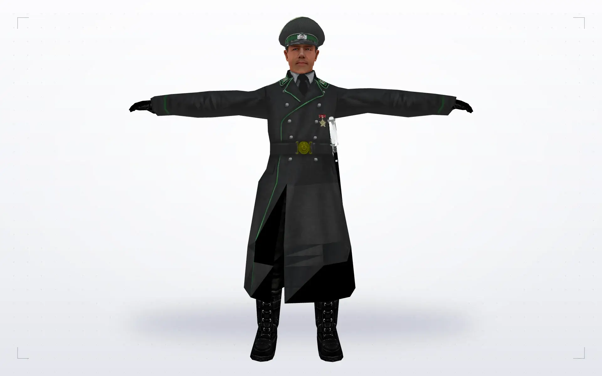 German Officer — front