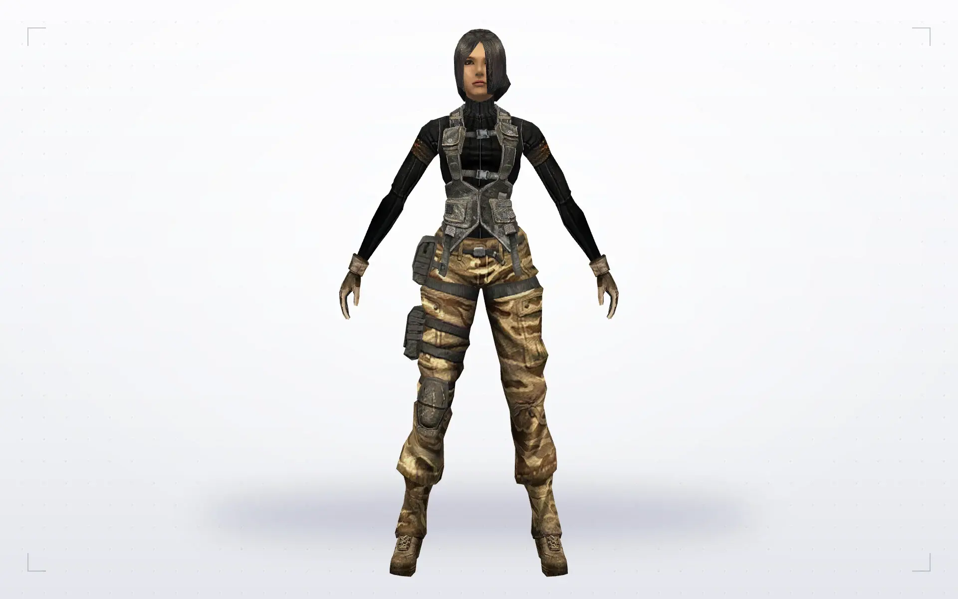 Female Mercenary — front