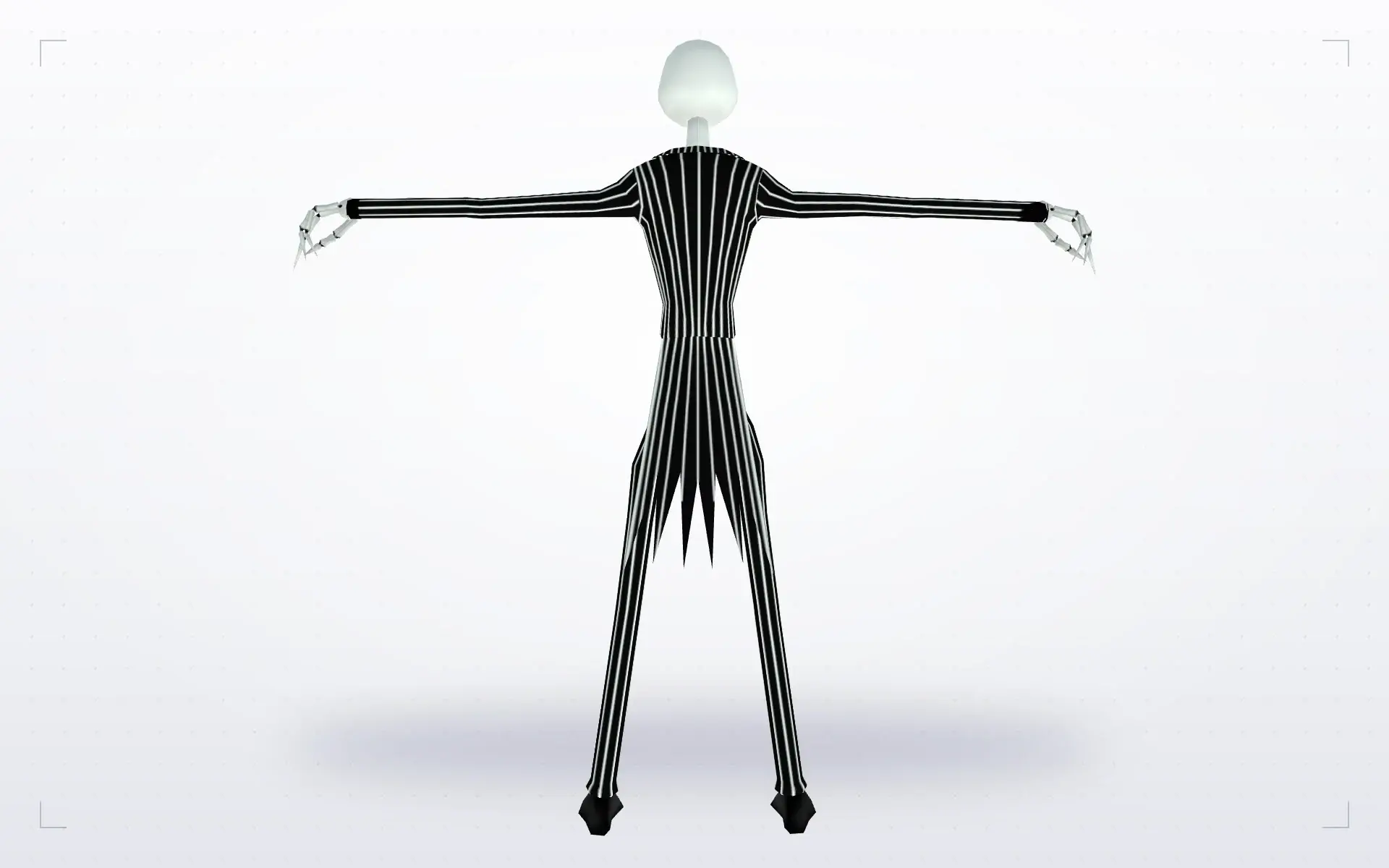Jack Skellington — back