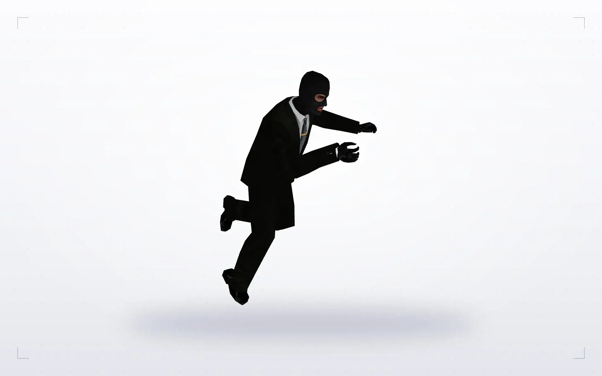 Mask and Tie — terror