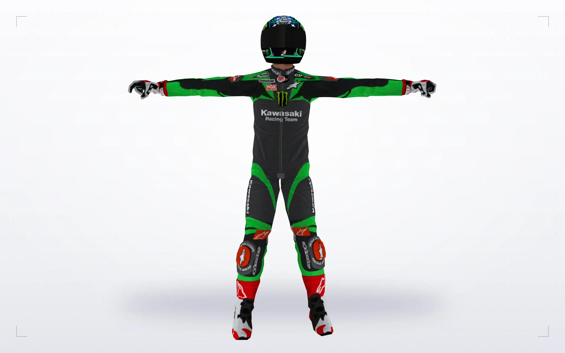 Motorcycle Racer — front