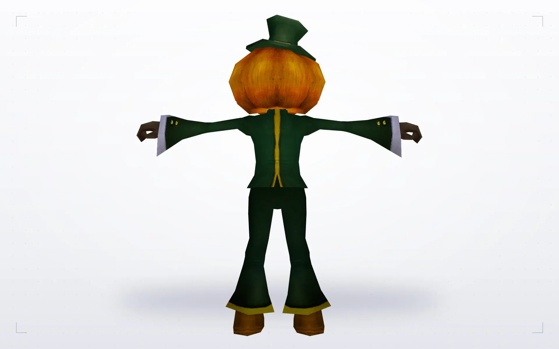 Pumpkin Head — back
