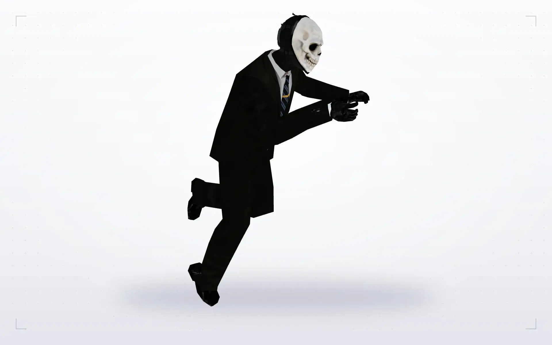 Bank Robber in a Skull Mask — preview 4