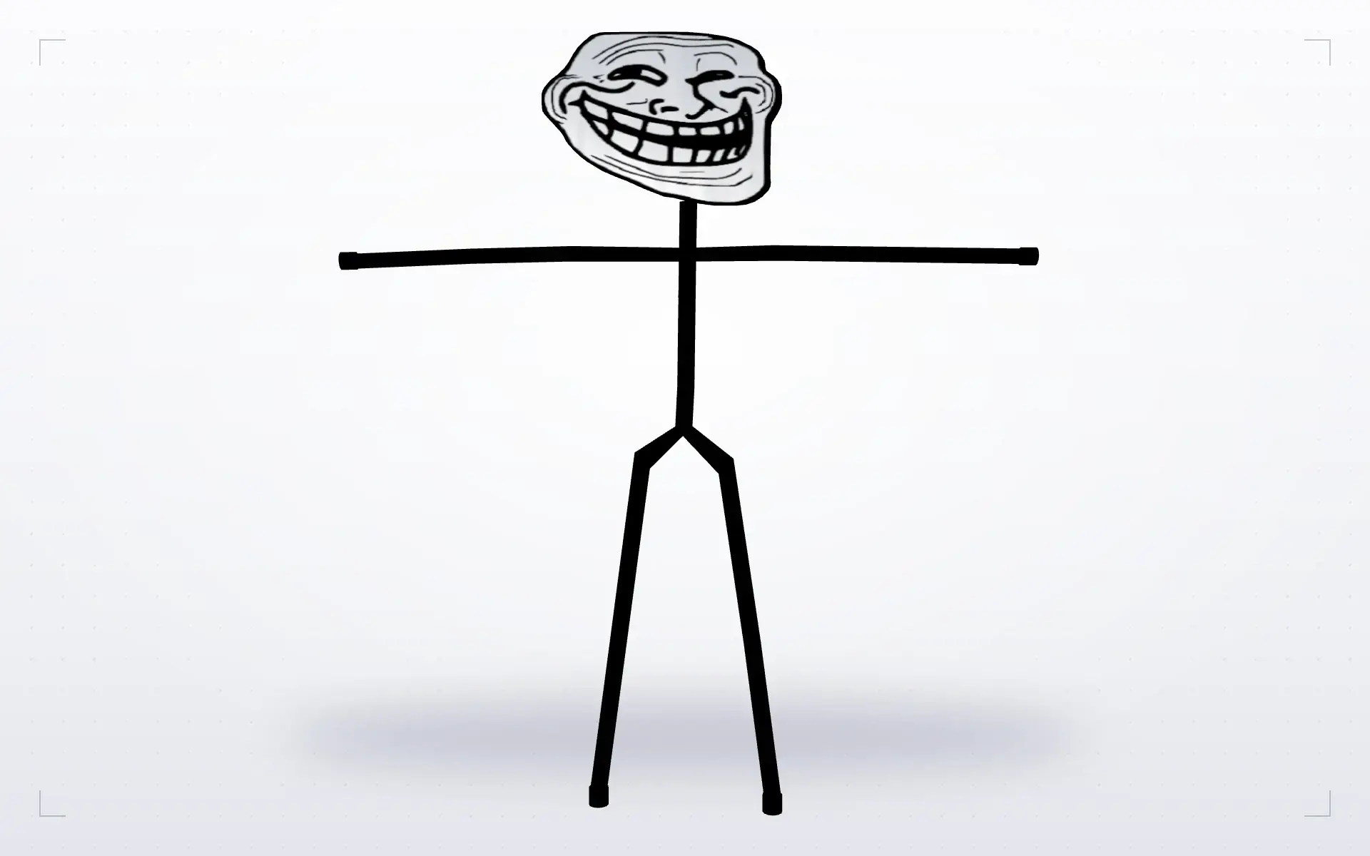 Trollface — front