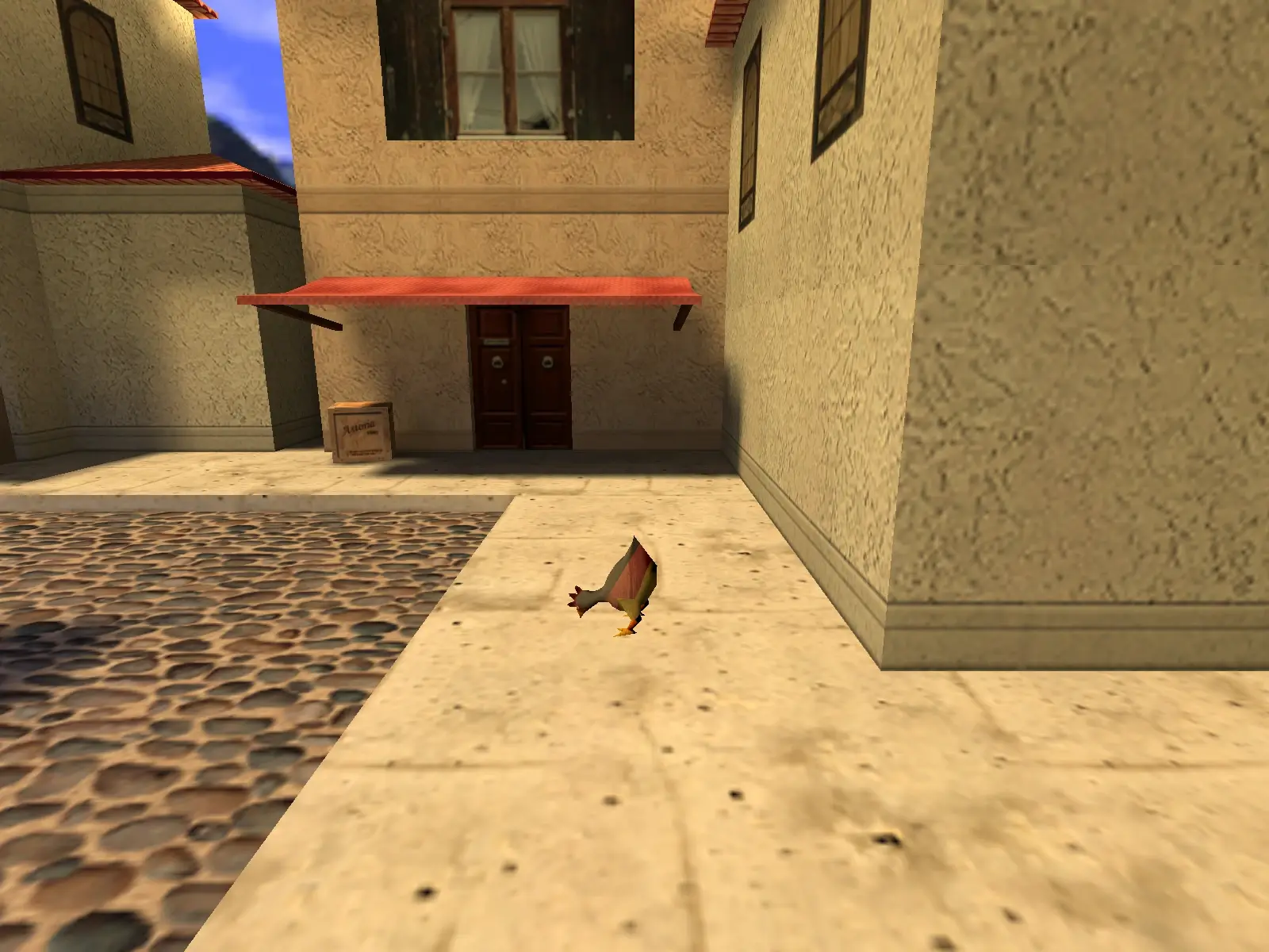Flag Chickens Pack — cs_italy, the market street from the other side