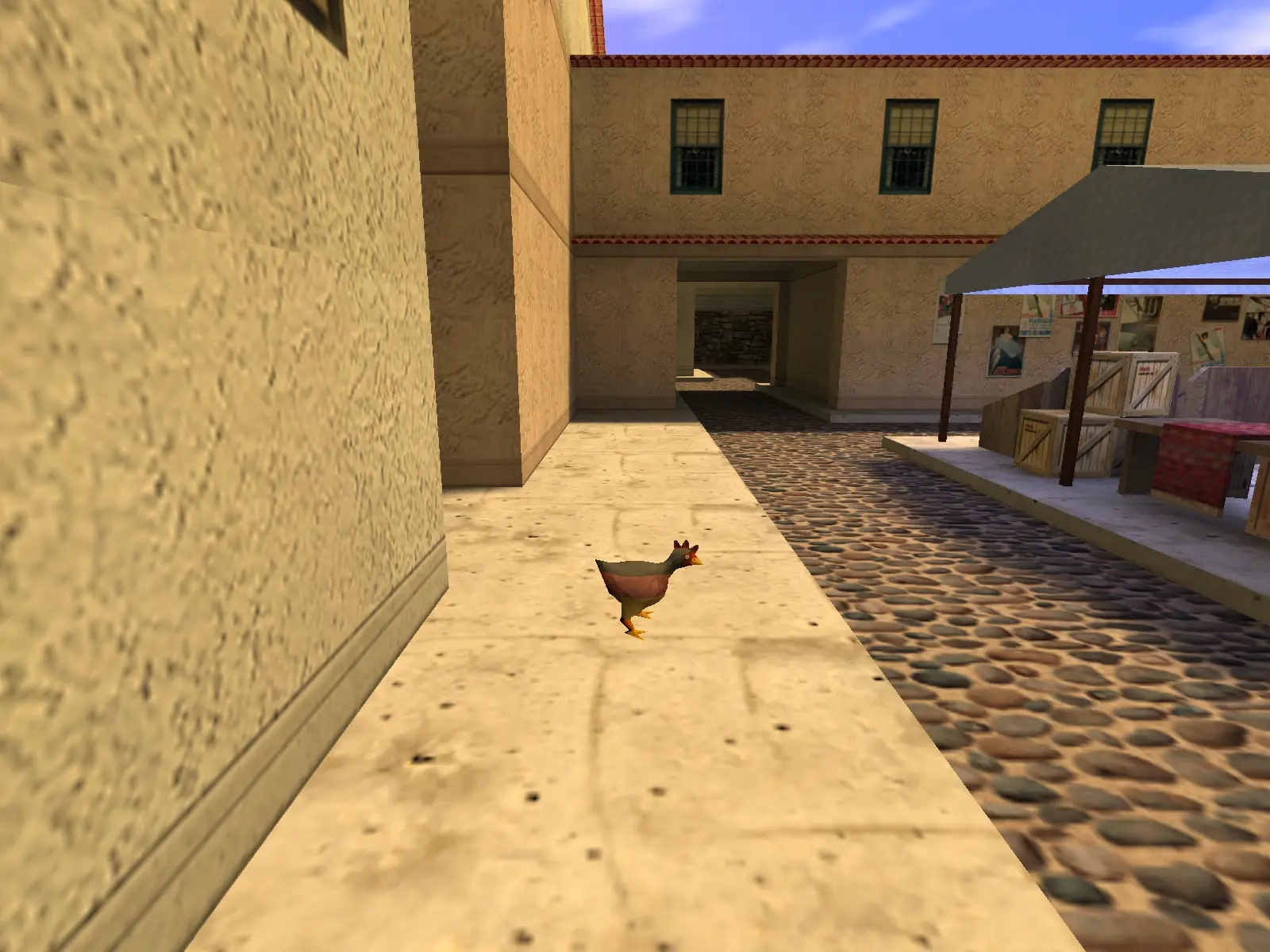 Flag Chickens Pack — cs_italy, the market street