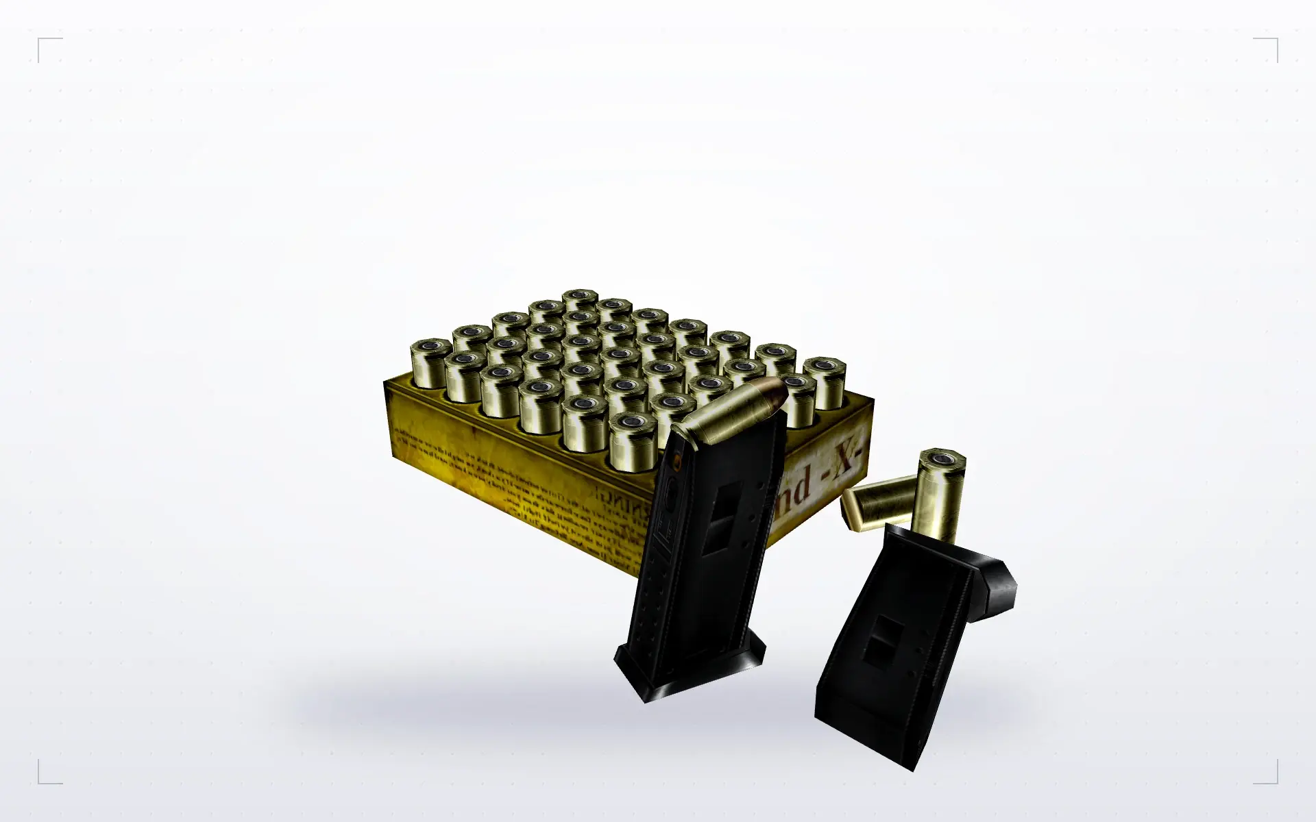 Hi-Poly Shells X — top view