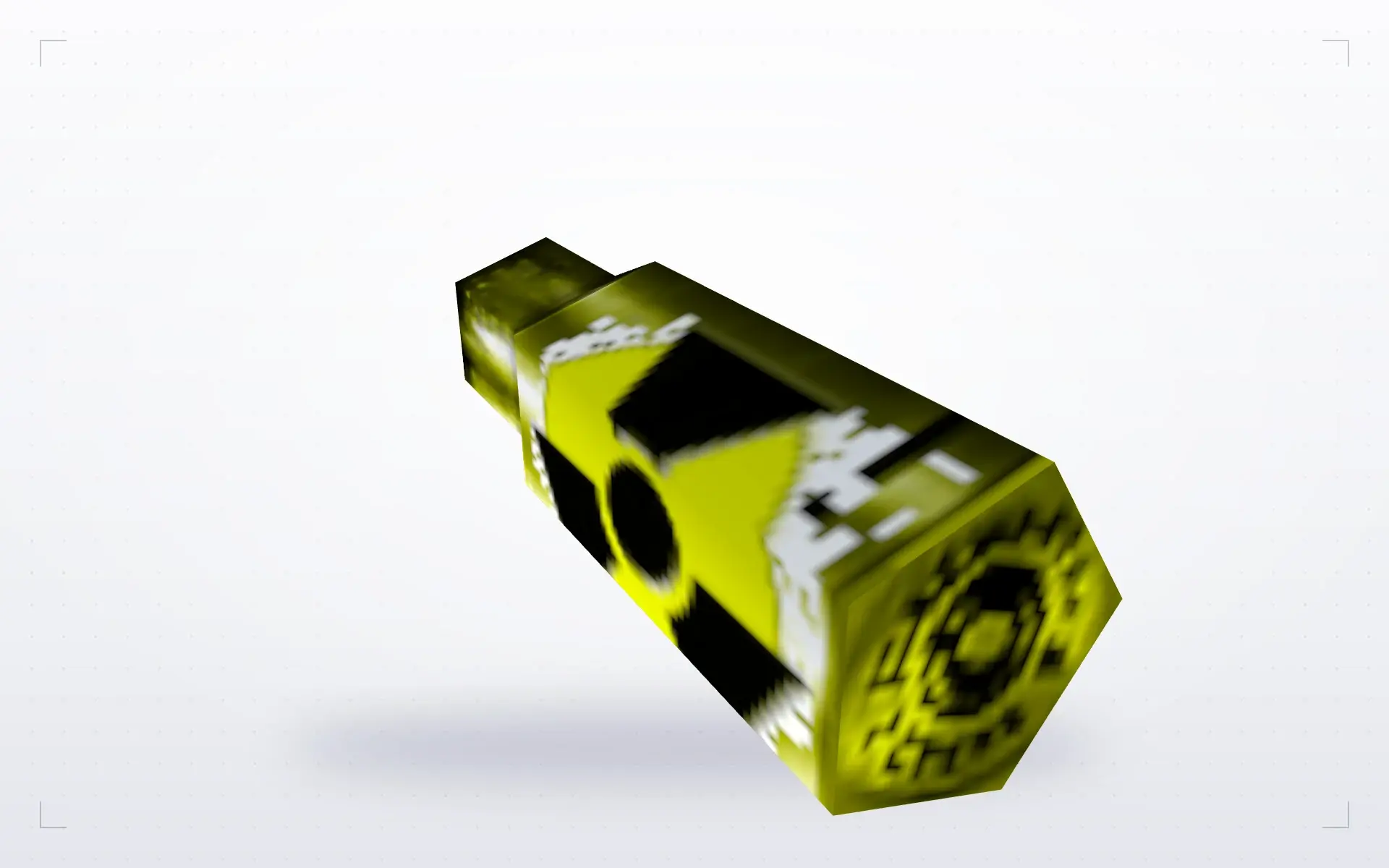 Radioactive Shells — top view