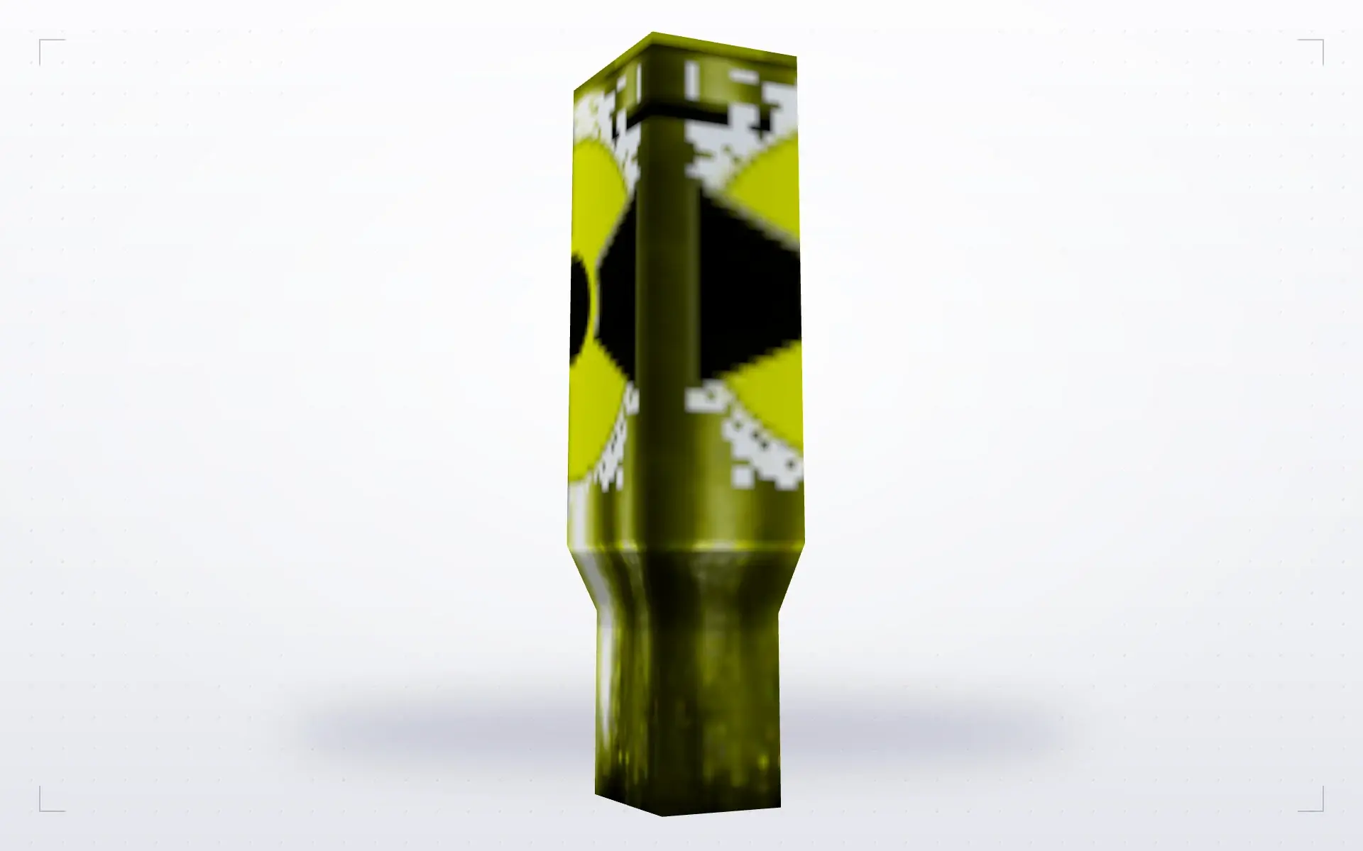 Radioactive Shells — top view