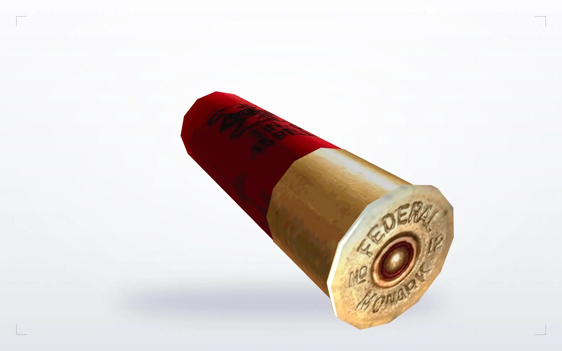 12 cal Shell — top view