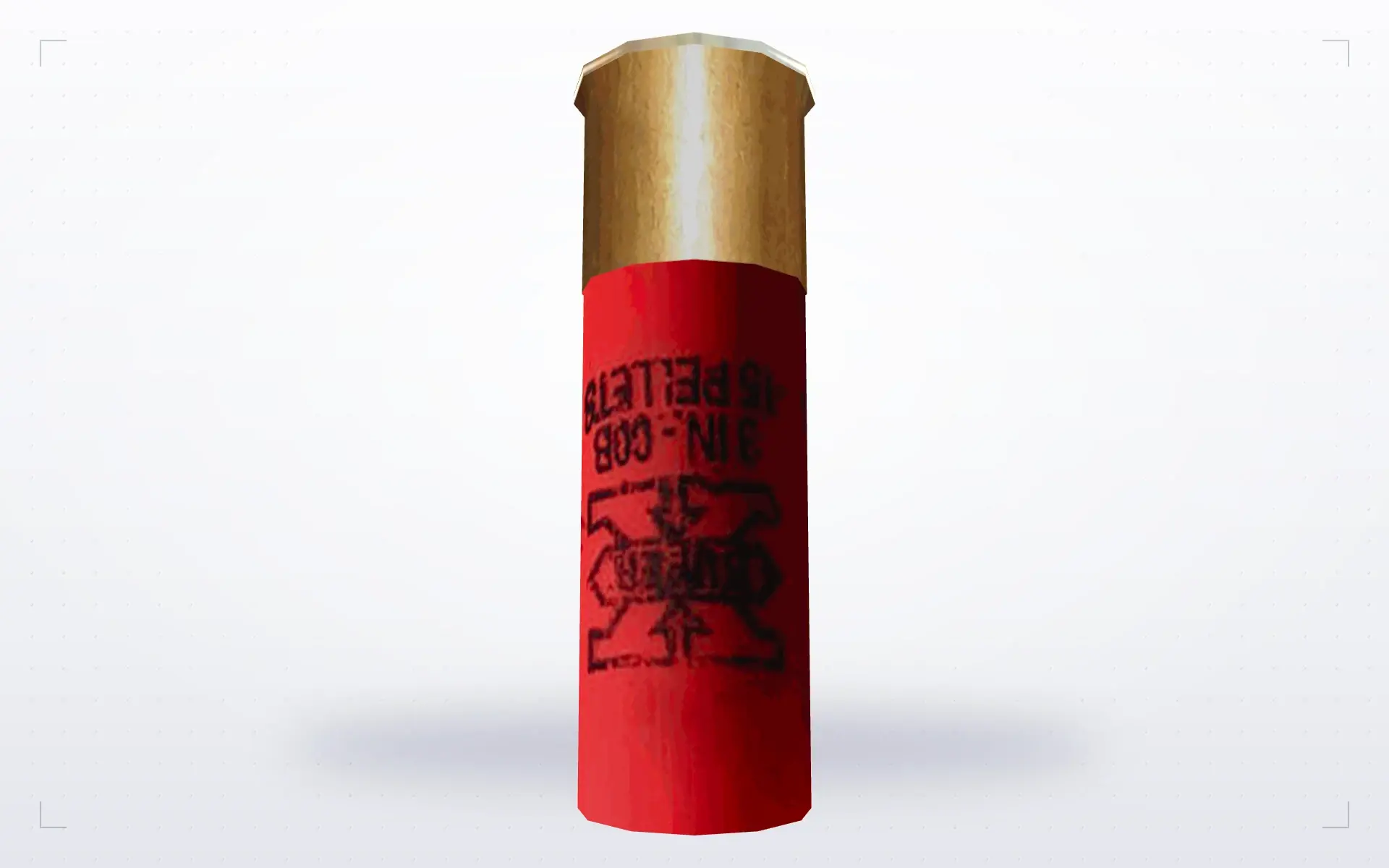 12 cal Shell — top view