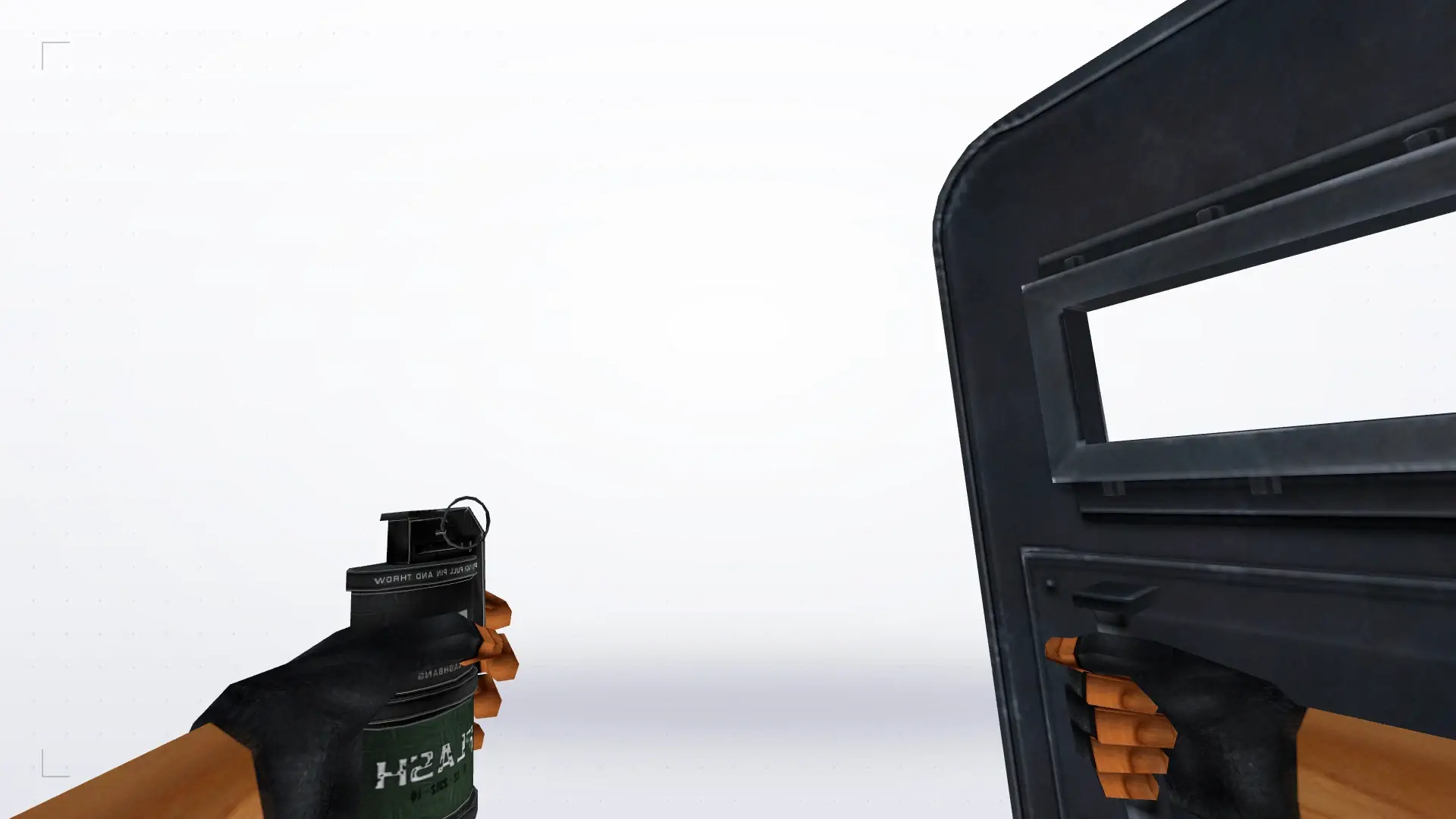 1940 Grenade Pack — first person