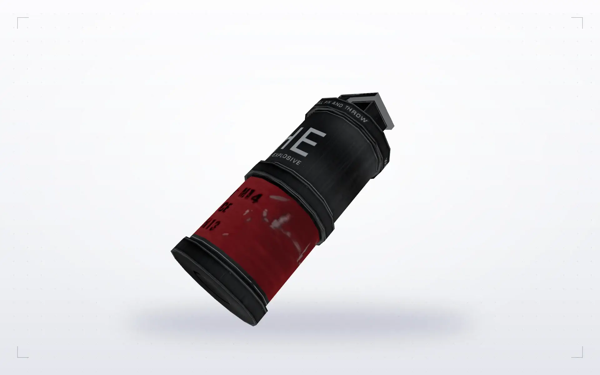 1940 Grenade Pack — top view