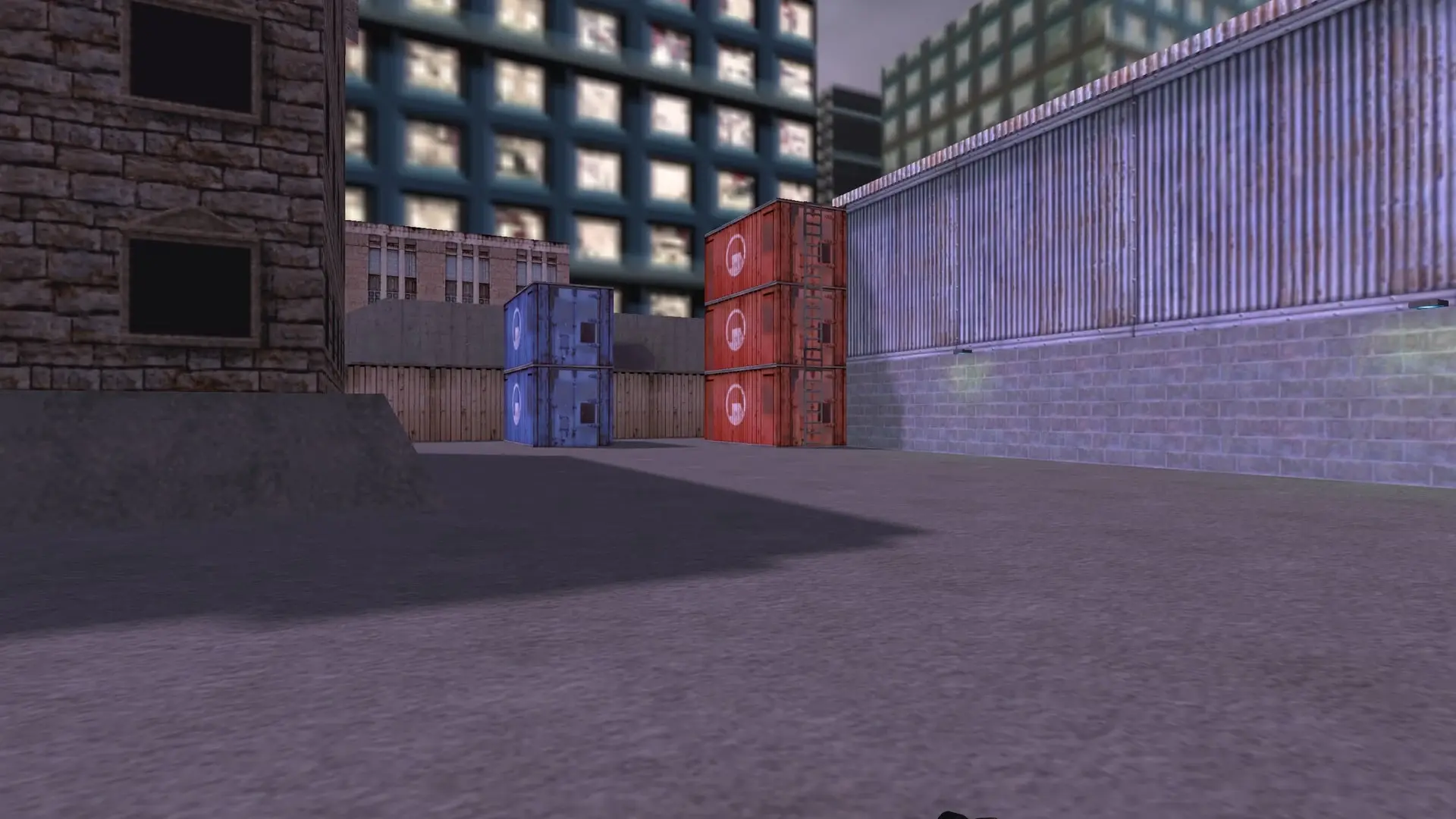 American Football Grenade — cs_assault (first person)
