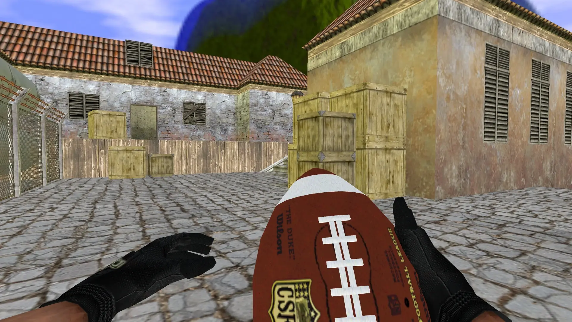 American Football Grenade — de_inferno (first person)