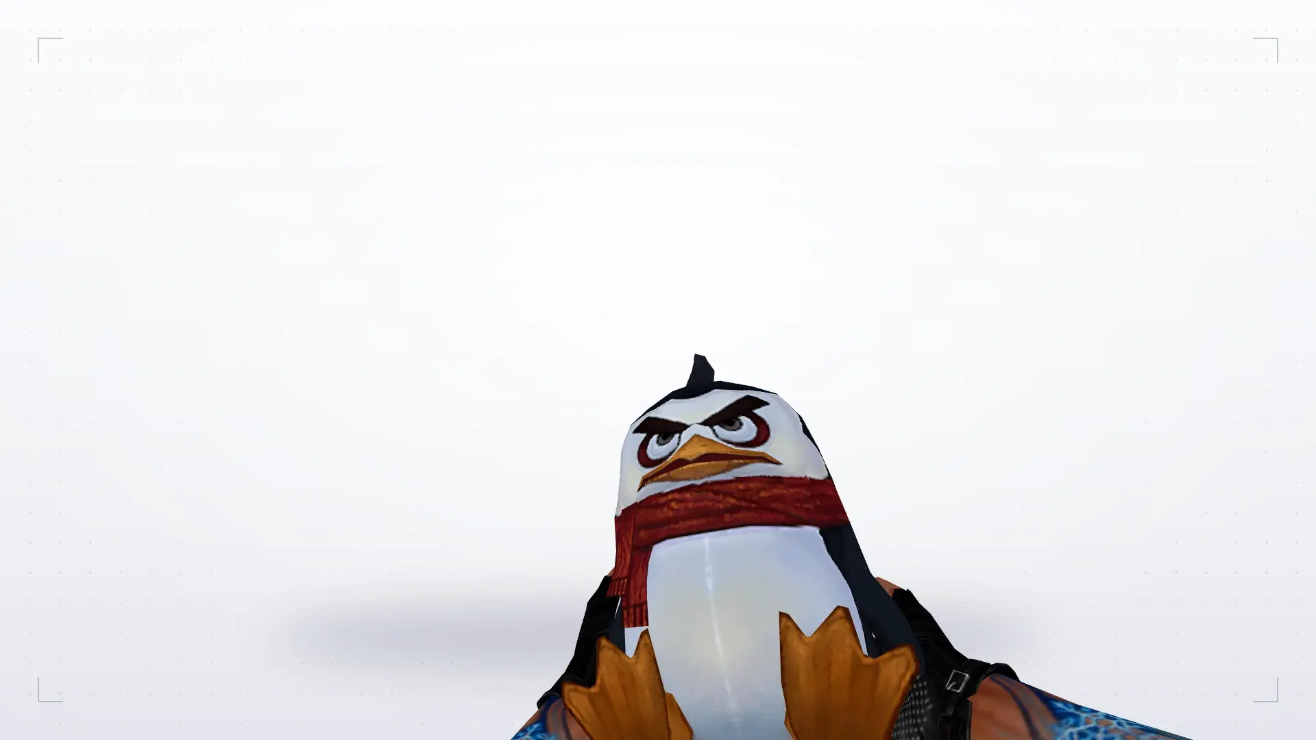 Angry Penguin Grenade — first person