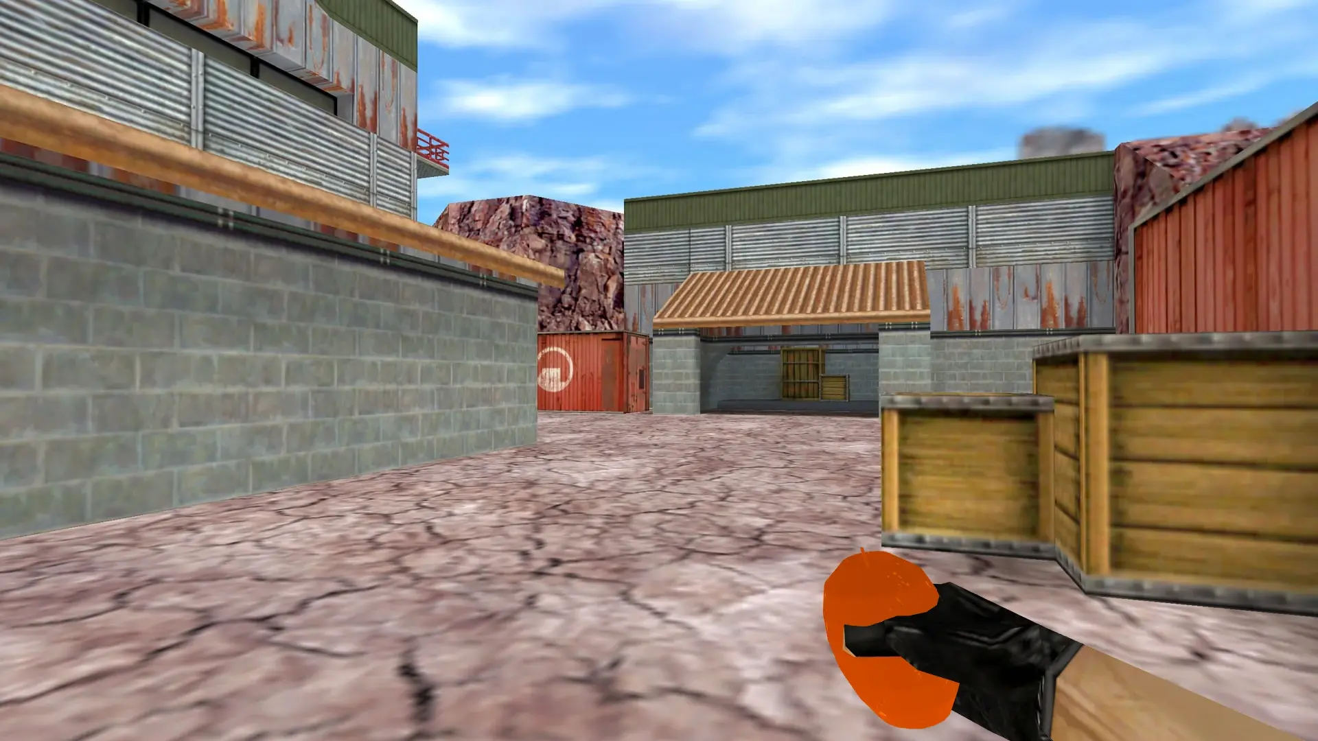 Orange HE Grenade — de_nuke (first person)