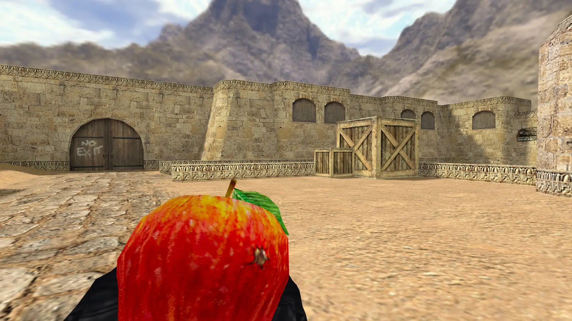 Apple and Arrow Grenade — de_dust2 (first person)