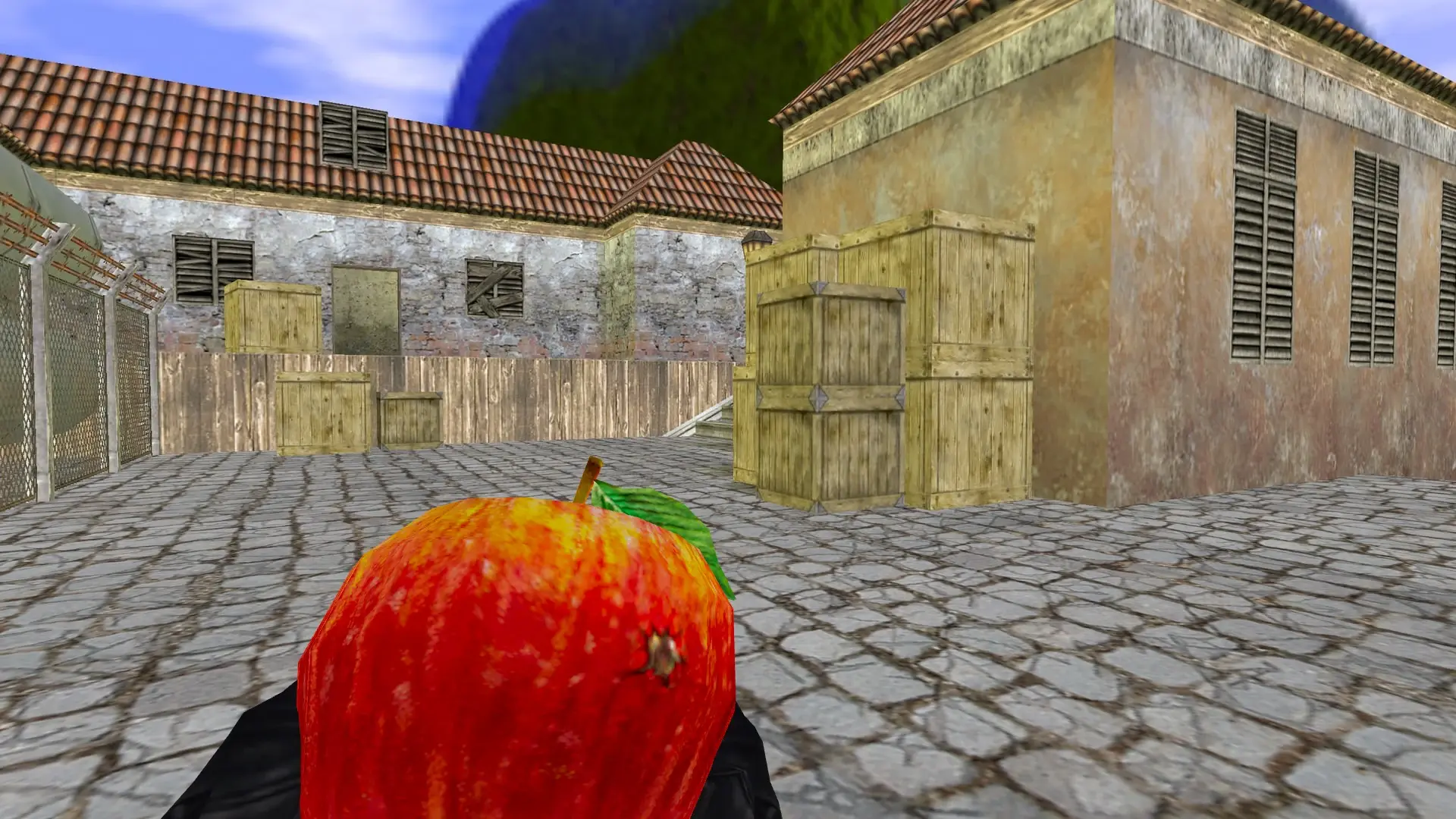 Apple and Arrow Grenade — de_inferno (first person)