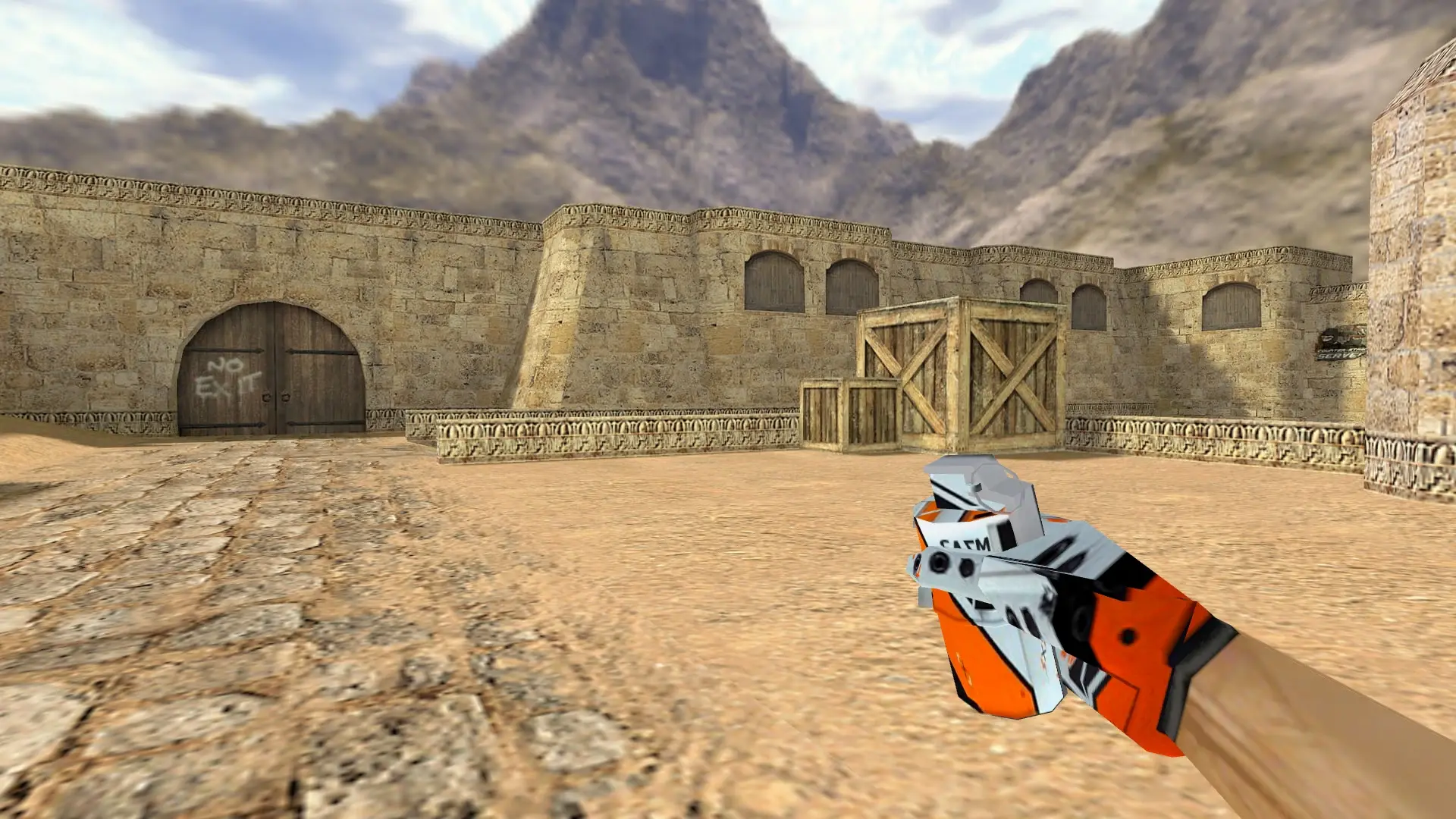 Asiimov Grenade Pack — de_dust2 (first person)