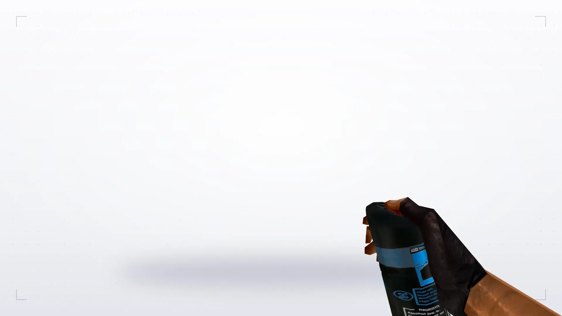 Axe Grenade Pack — first person