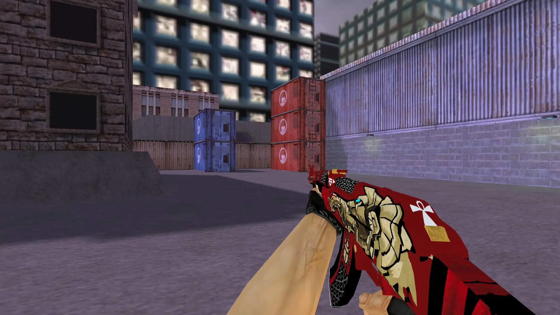 AK-47 Anubis — cs_assault (first person)
