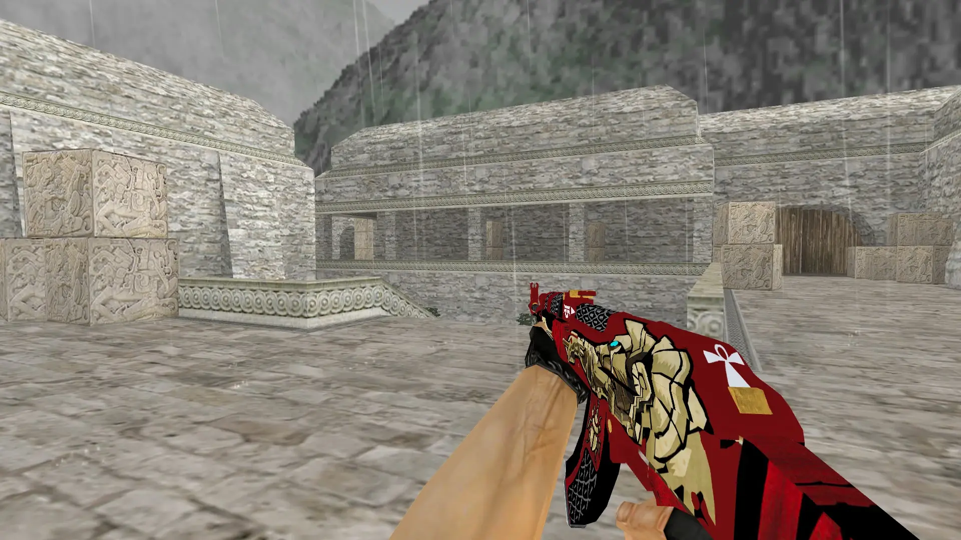 AK-47 Anubis — de_aztec (first person)