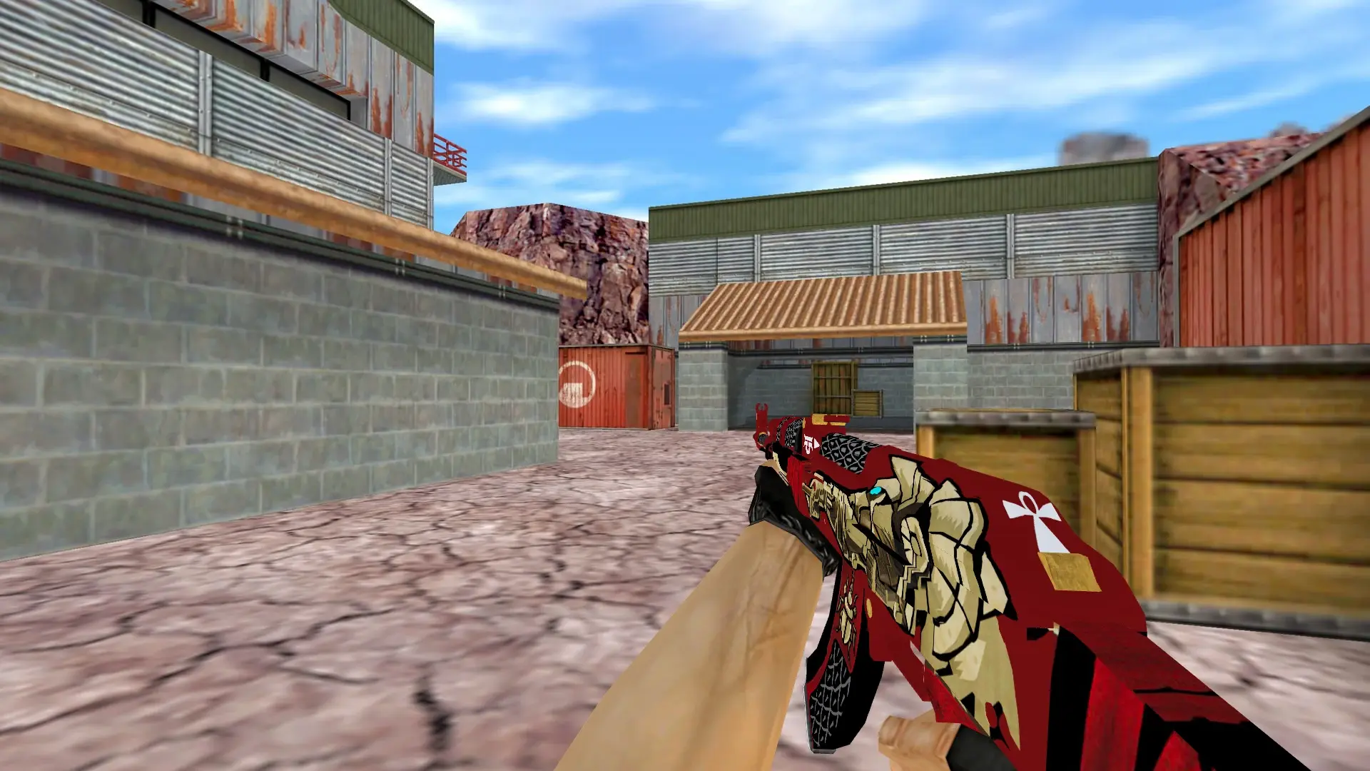 AK-47 Anubis — de_nuke (first person)