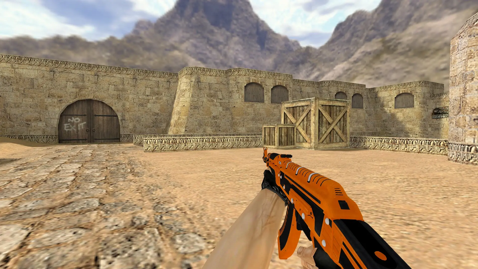 AK-47 Architect — de_dust2 (first person)