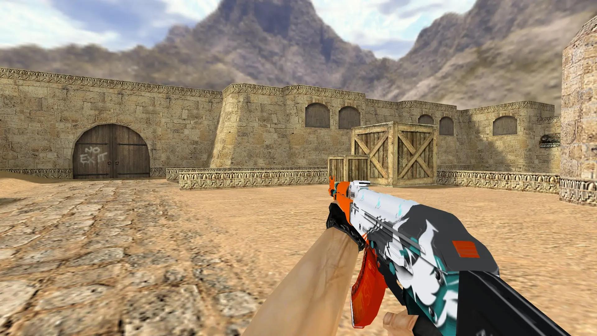 AK-47 Arckos — de_dust2 (first person)