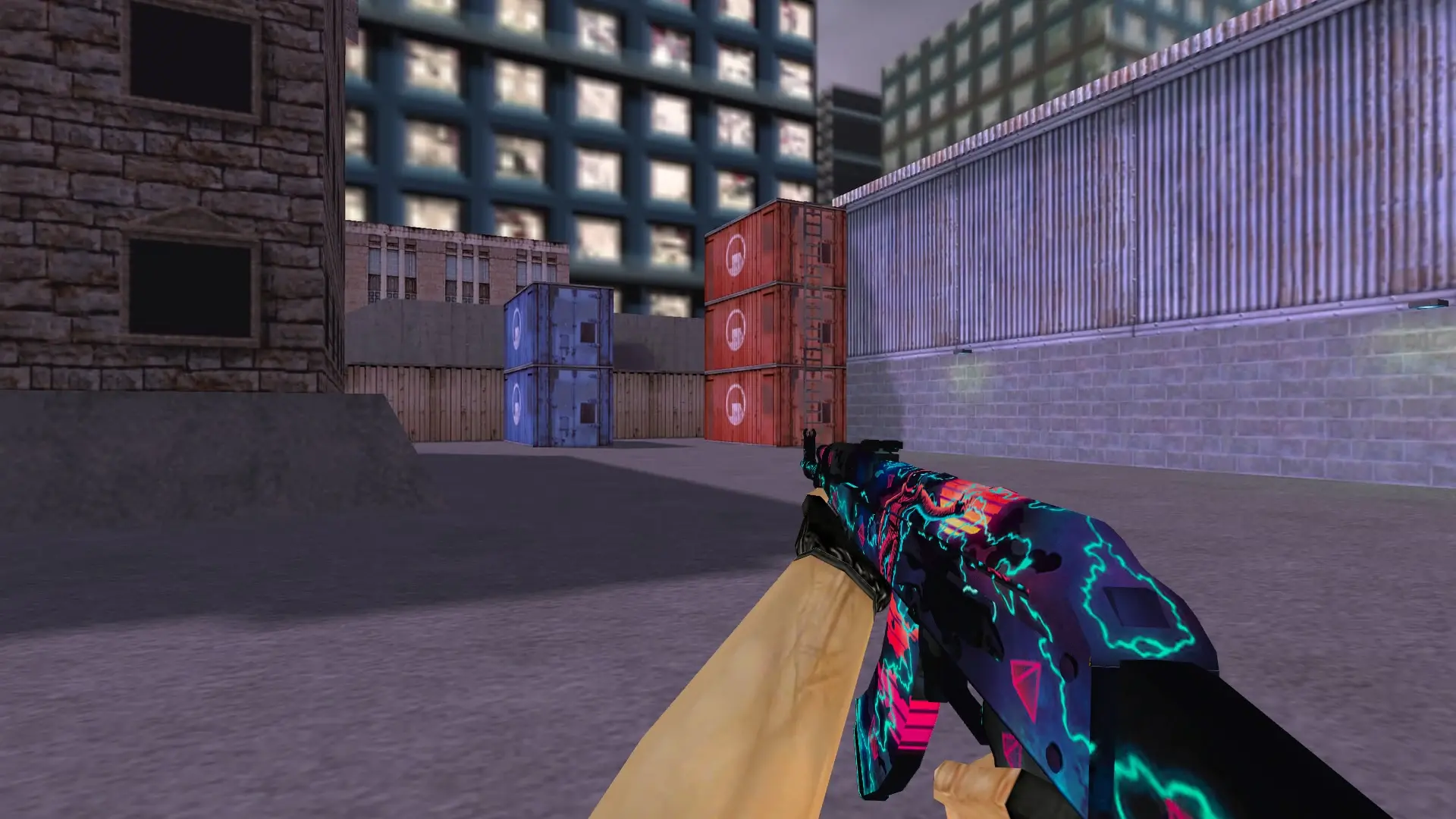 AK-47 Astronaut — cs_assault (first person)