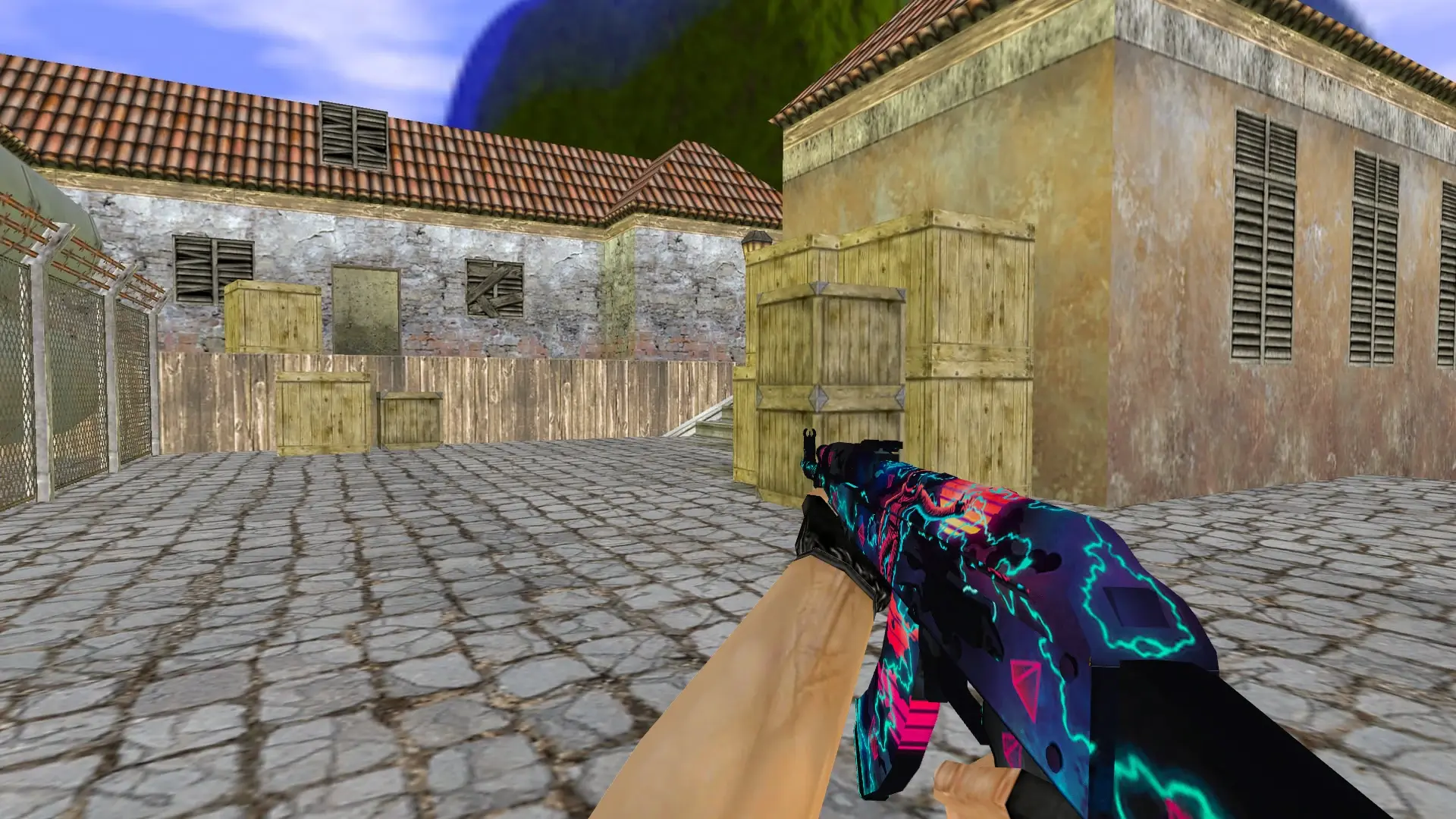 AK-47 Astronaut — de_inferno (first person)