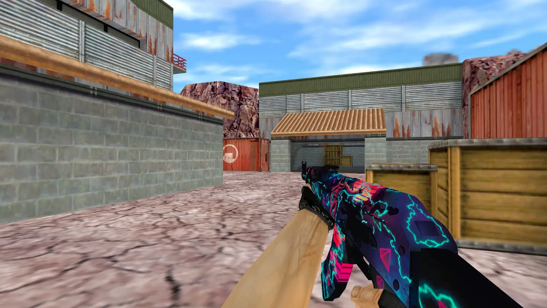 AK-47 Astronaut — de_nuke (first person)