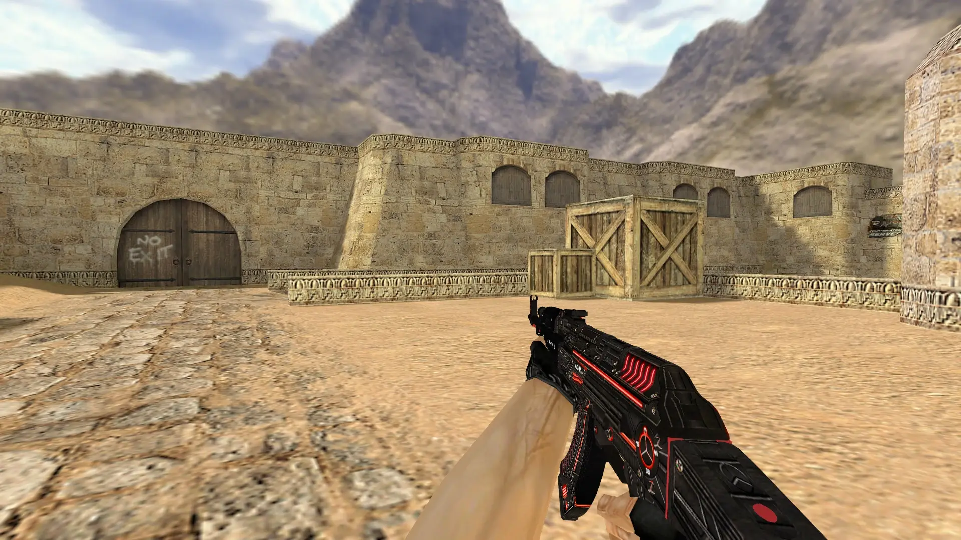 AK-47 Aviator — de_dust2 (first person)
