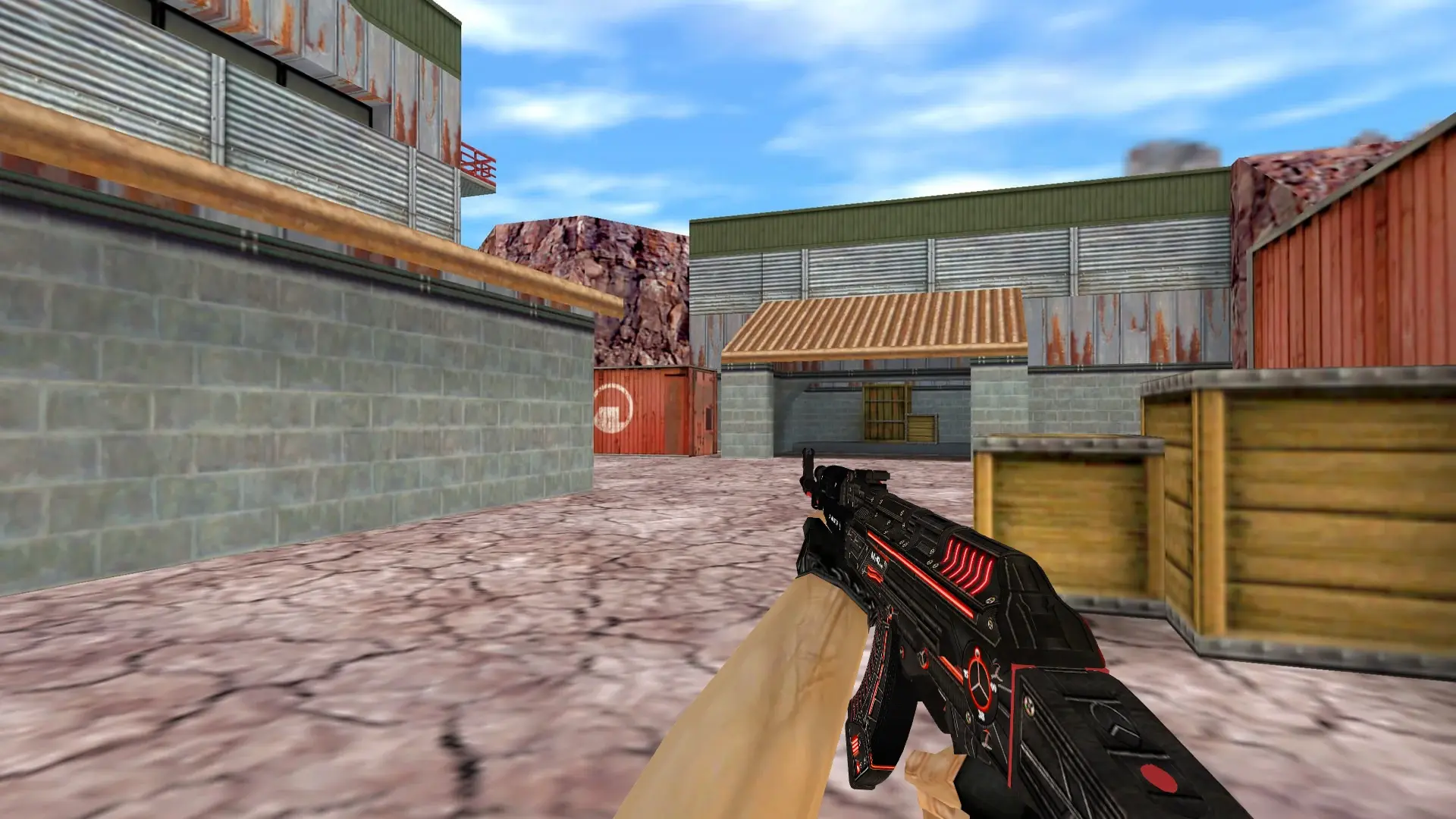 AK-47 Aviator — de_nuke (first person)
