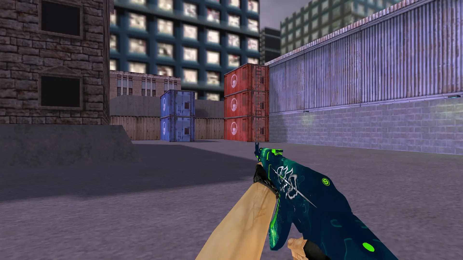 AK-47 Baine Blade — cs_assault (first person)