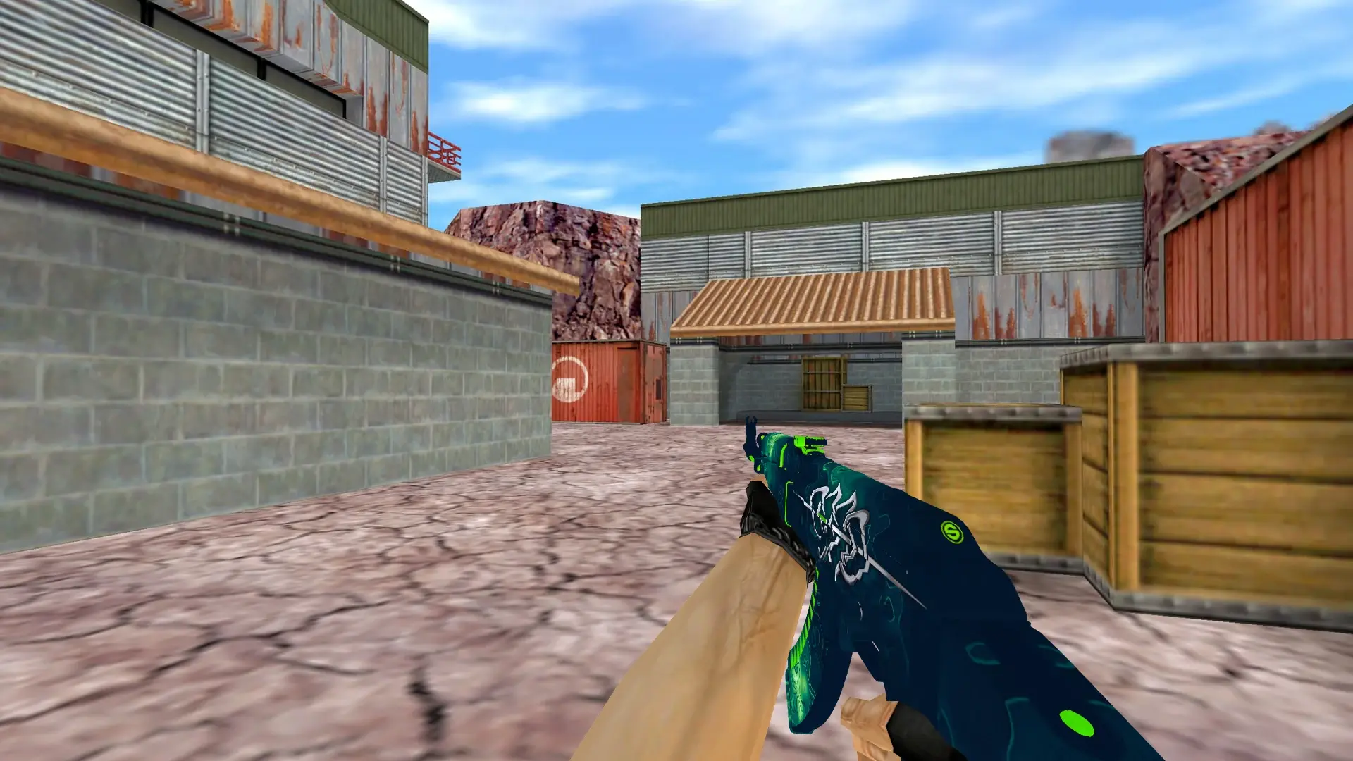 AK-47 Baine Blade — de_nuke (first person)