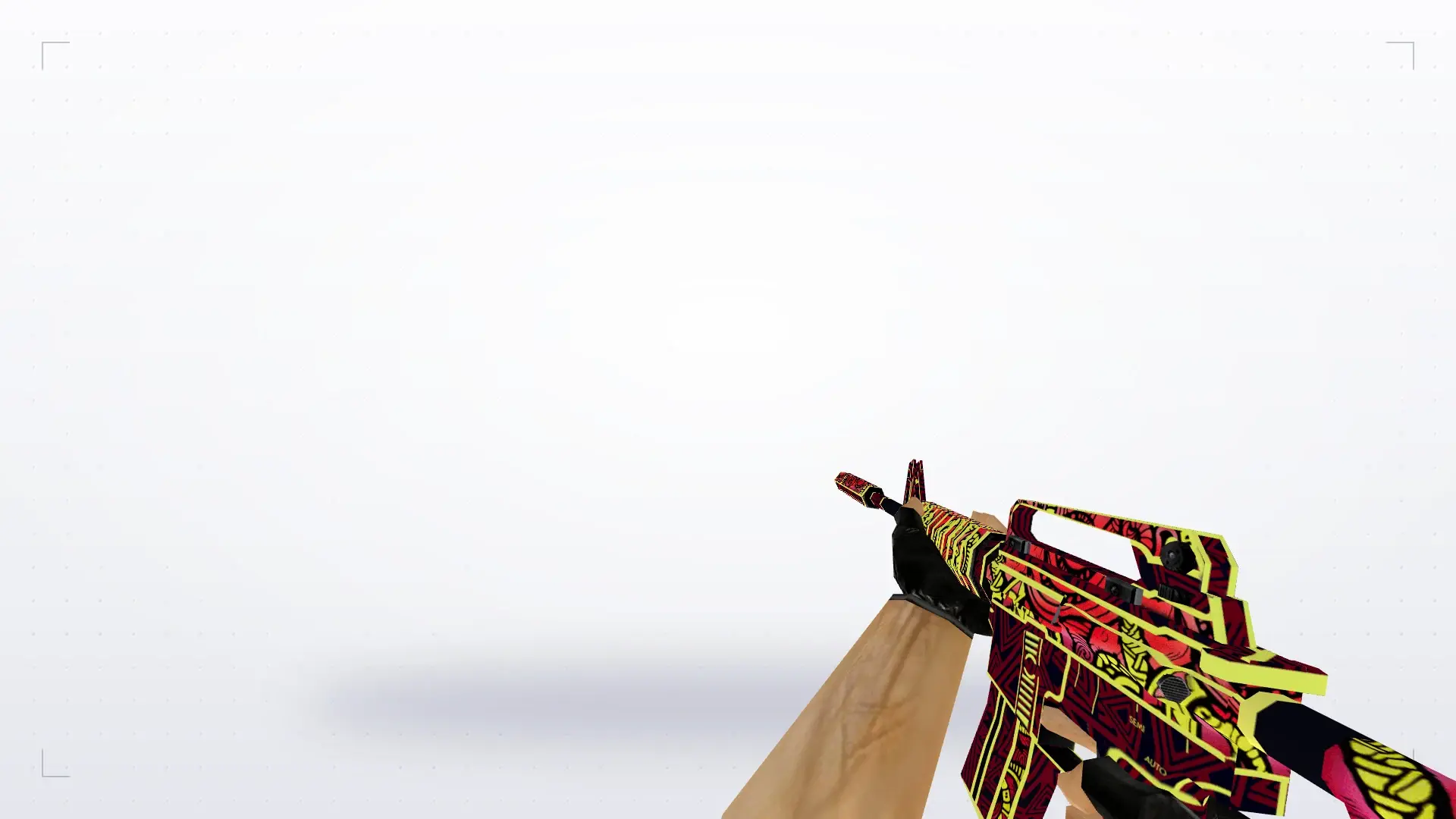 M4A1 | Chantico's Fire — first person