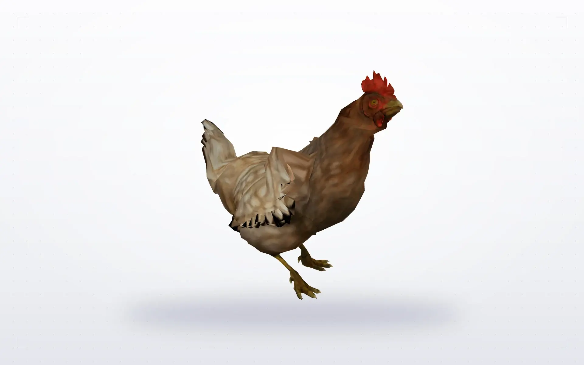 CS:GO Chicken with Original Animation — Chicken Normal