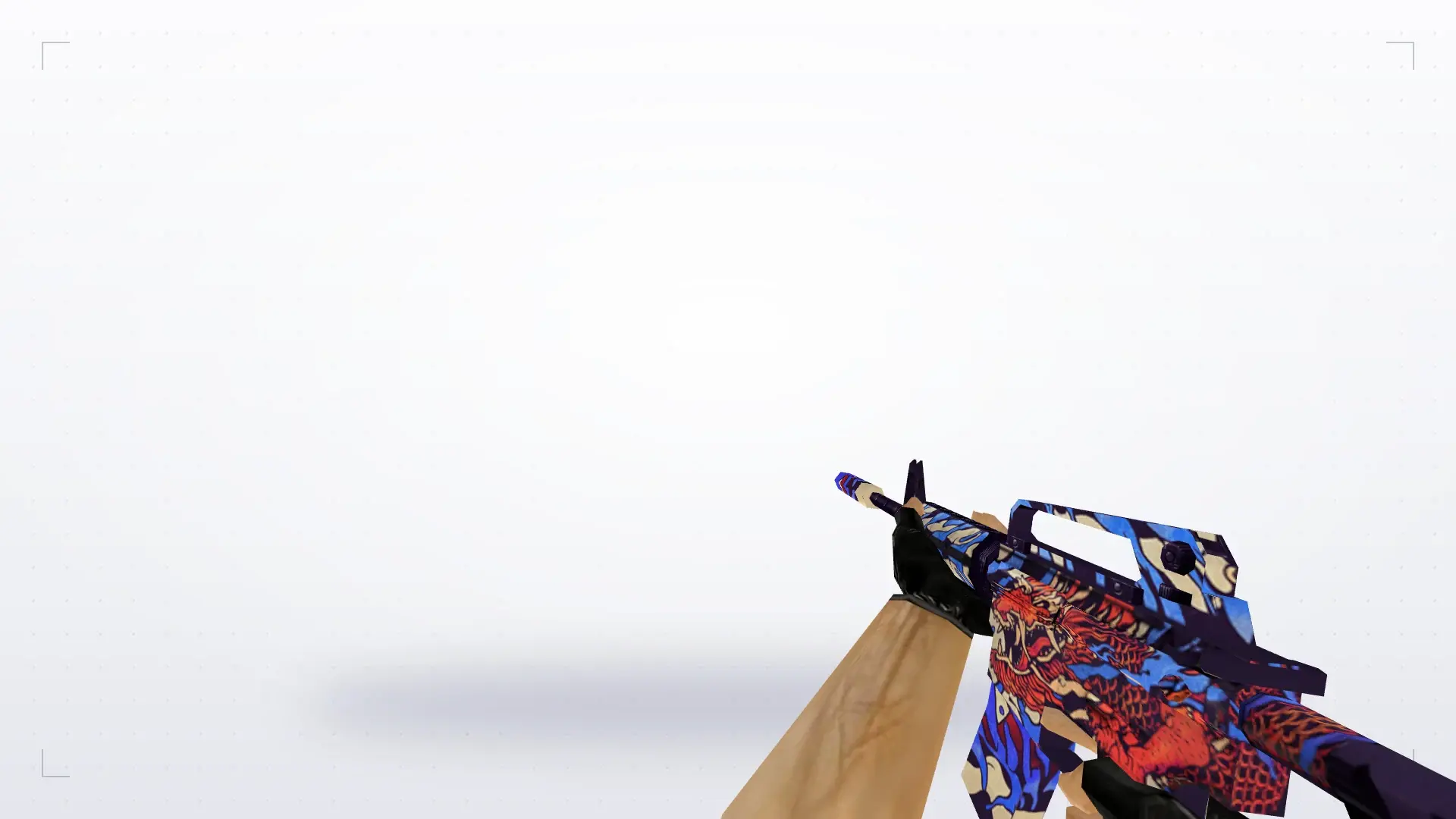 M4A1 | Dragon King — first person
