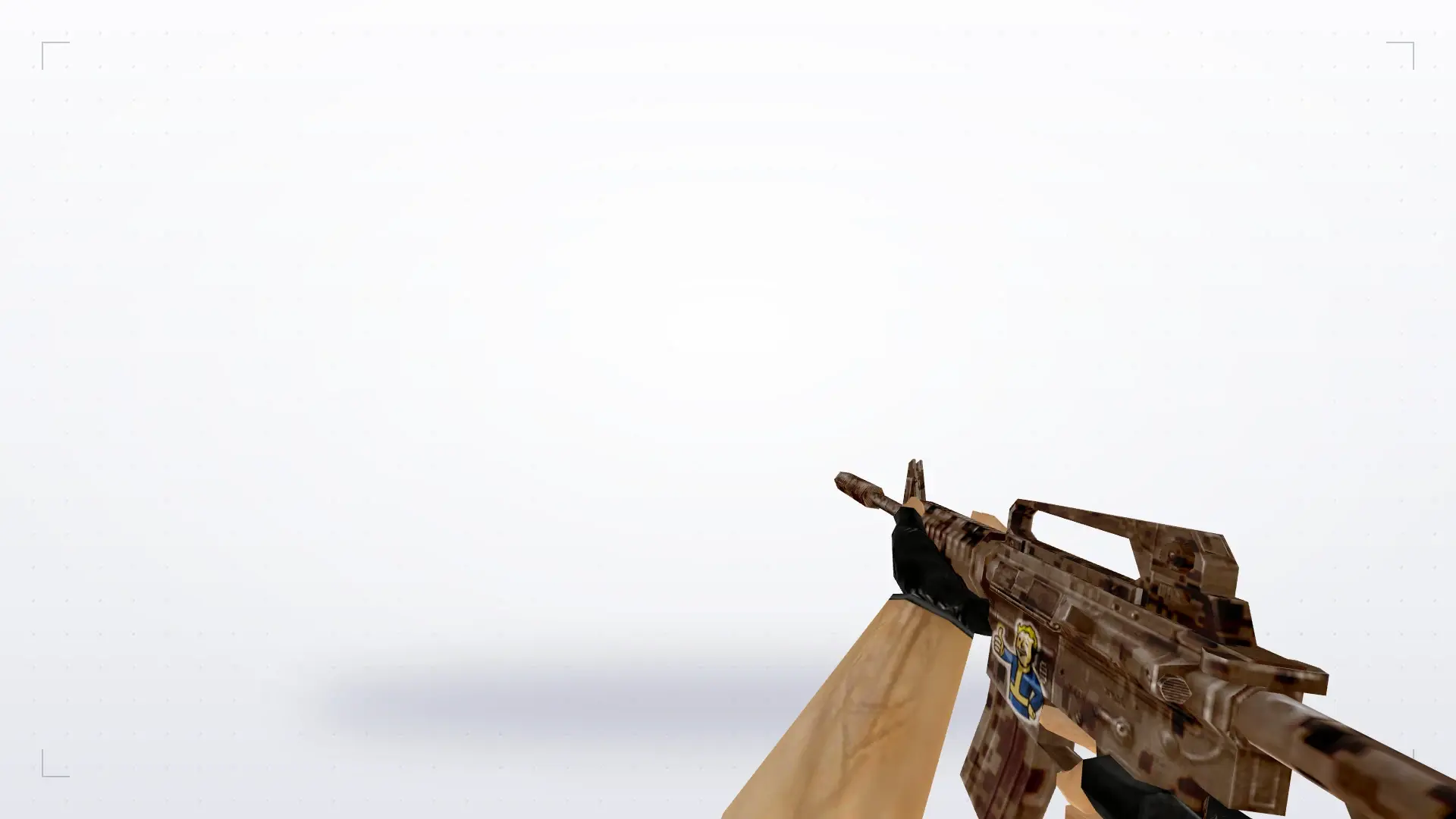 M4A1 Fallout — first person