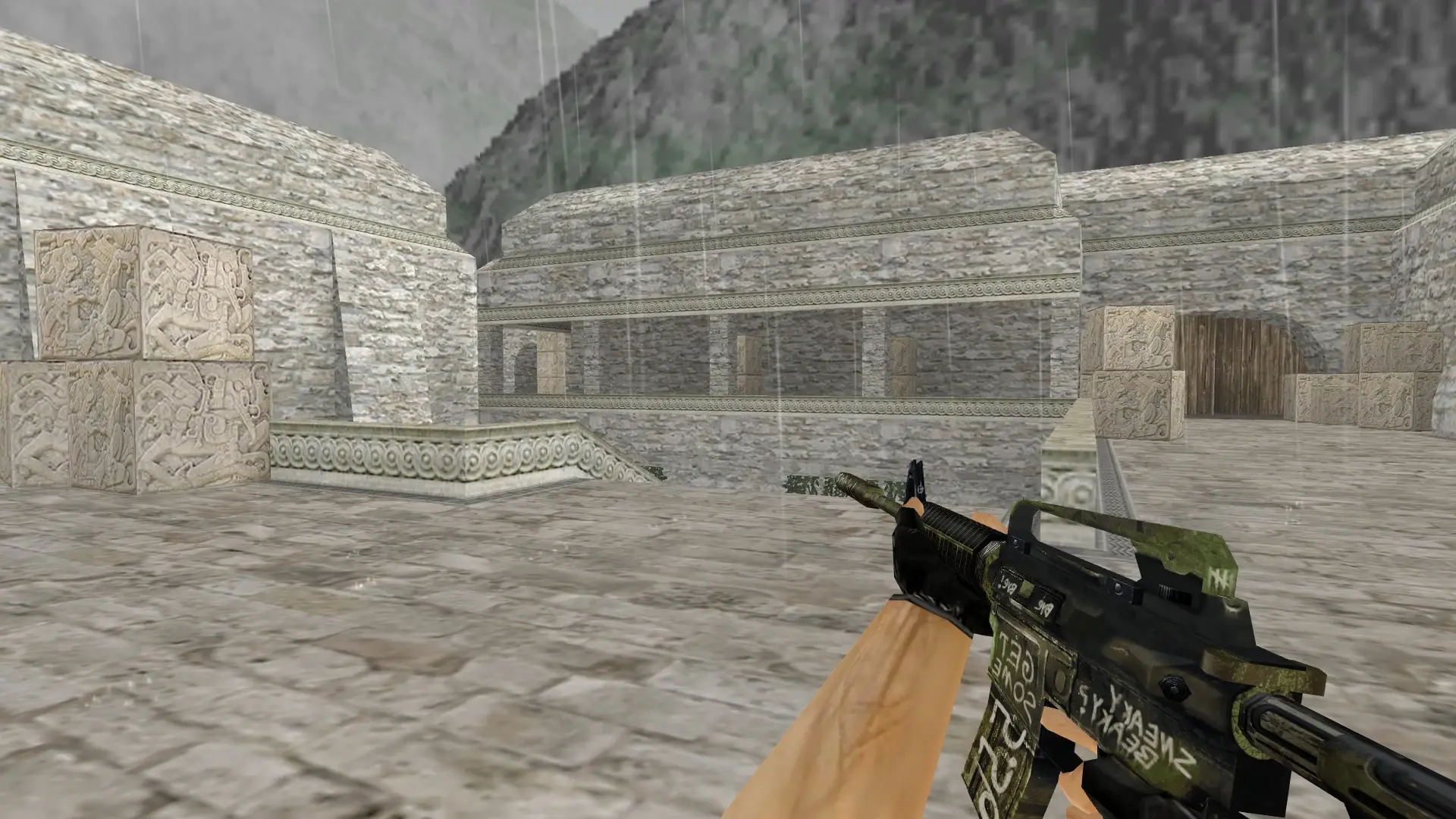M4A1 | Flashback — de_aztec (first person)