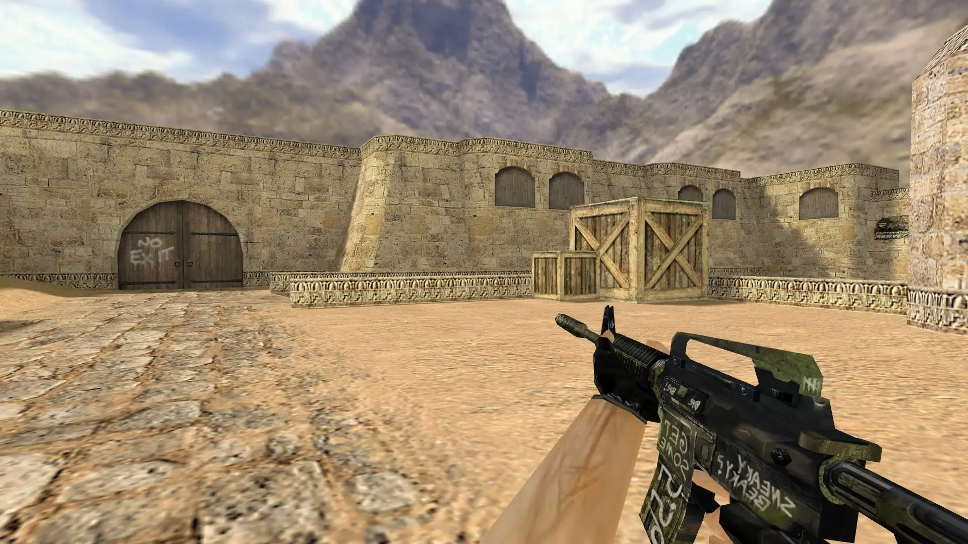 M4A1 | Flashback — de_dust2 (first person)