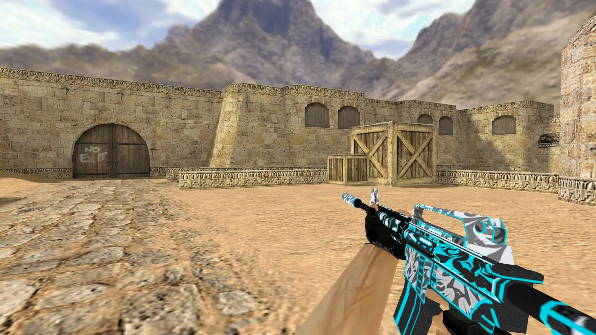 M4A1 | Frontside Misty — de_dust2 (first person)