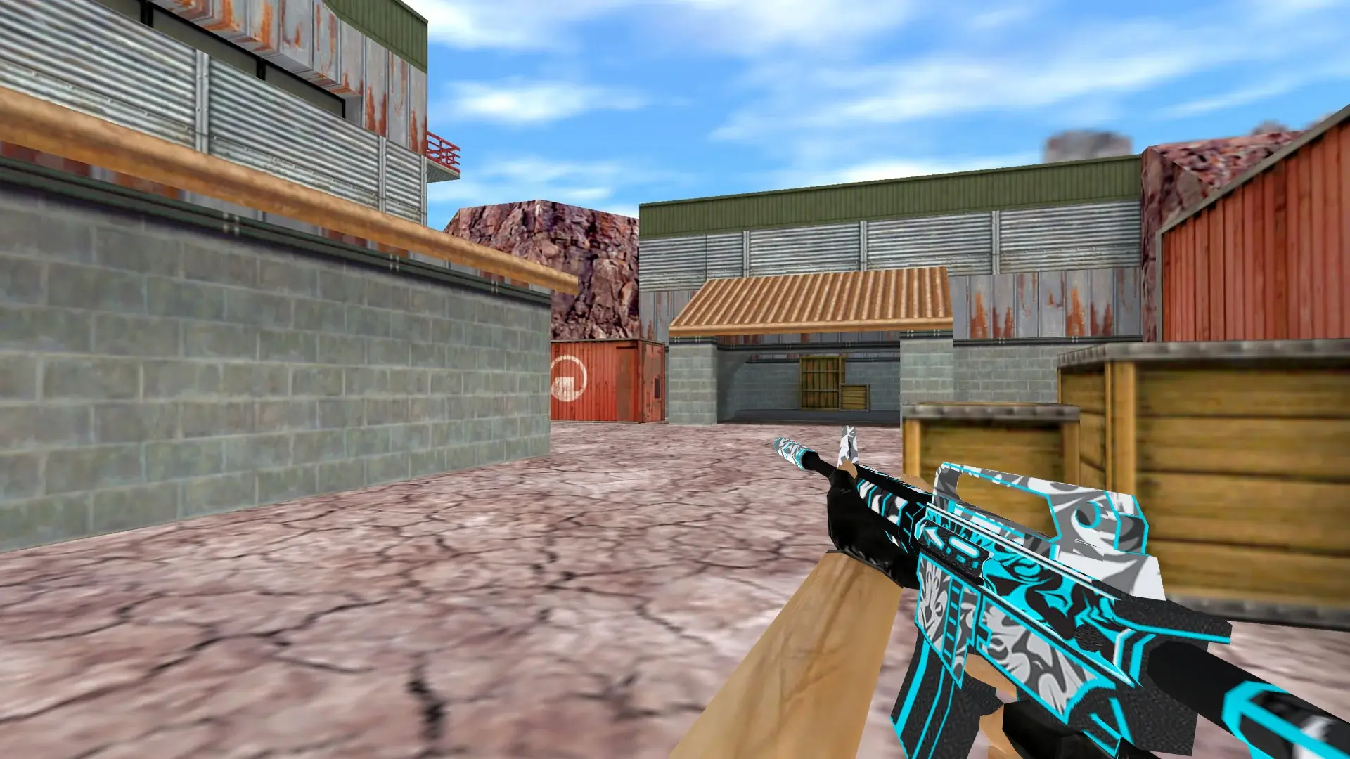 M4A1 | Frontside Misty — de_nuke (first person)