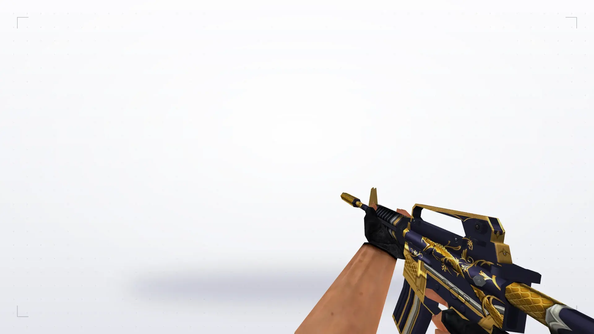 M4A1 | Golden Coil — first person
