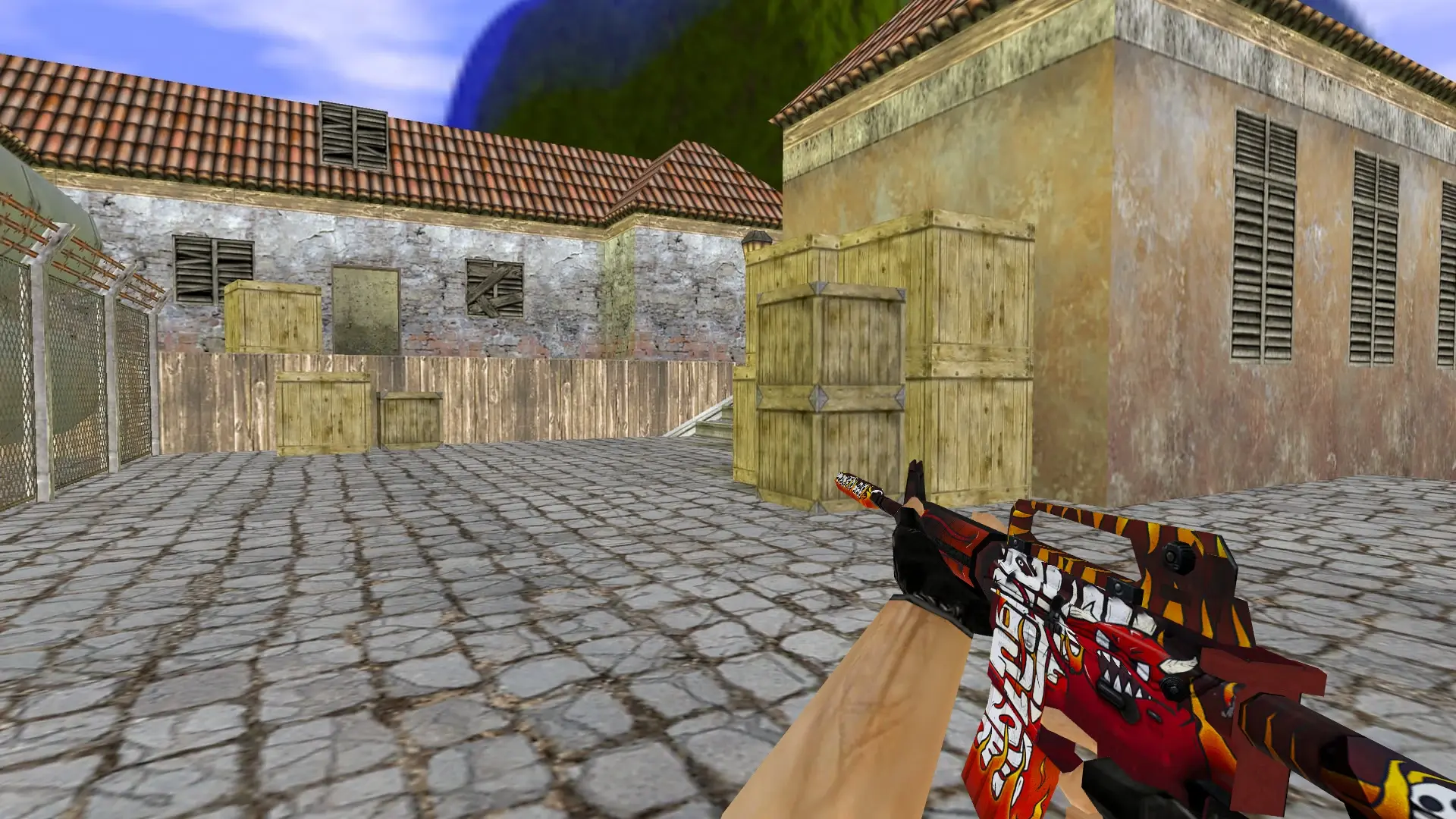 M4A1 | Hellfire — de_inferno (first person)